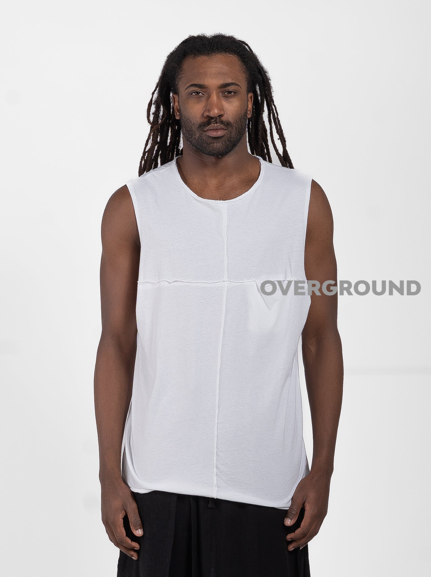 T-SHIRT SMANICATA CON TASCHE DAVANTI - OVERGROUND STORE