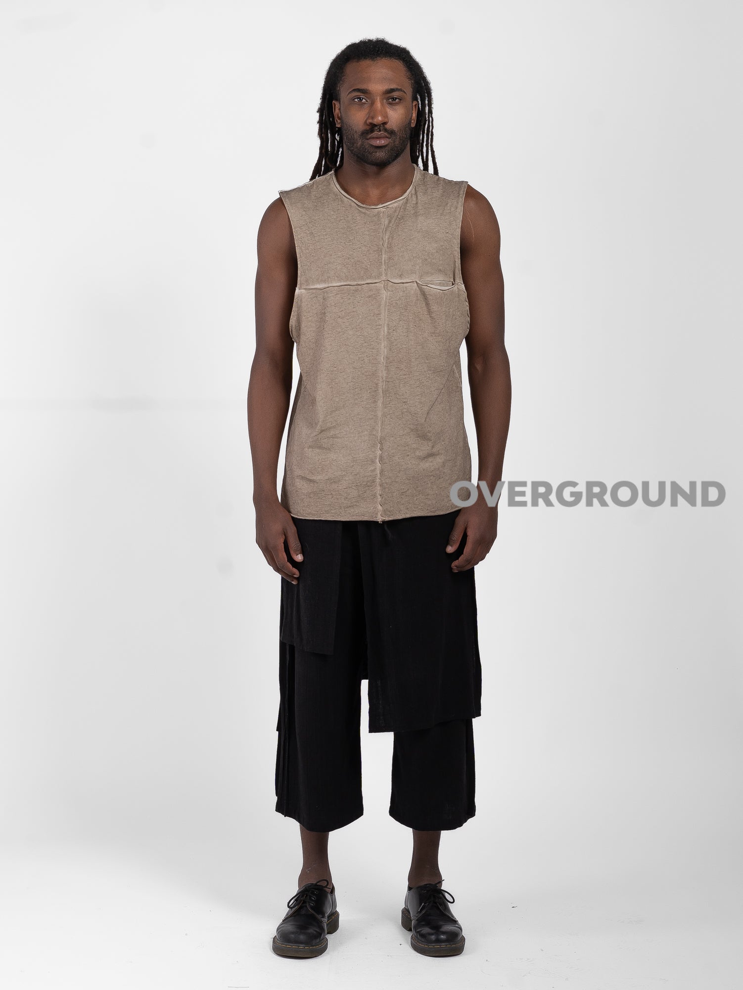 T-SHIRT SMANICATA CON TASCHE DAVANTI - OVERGROUND STORE