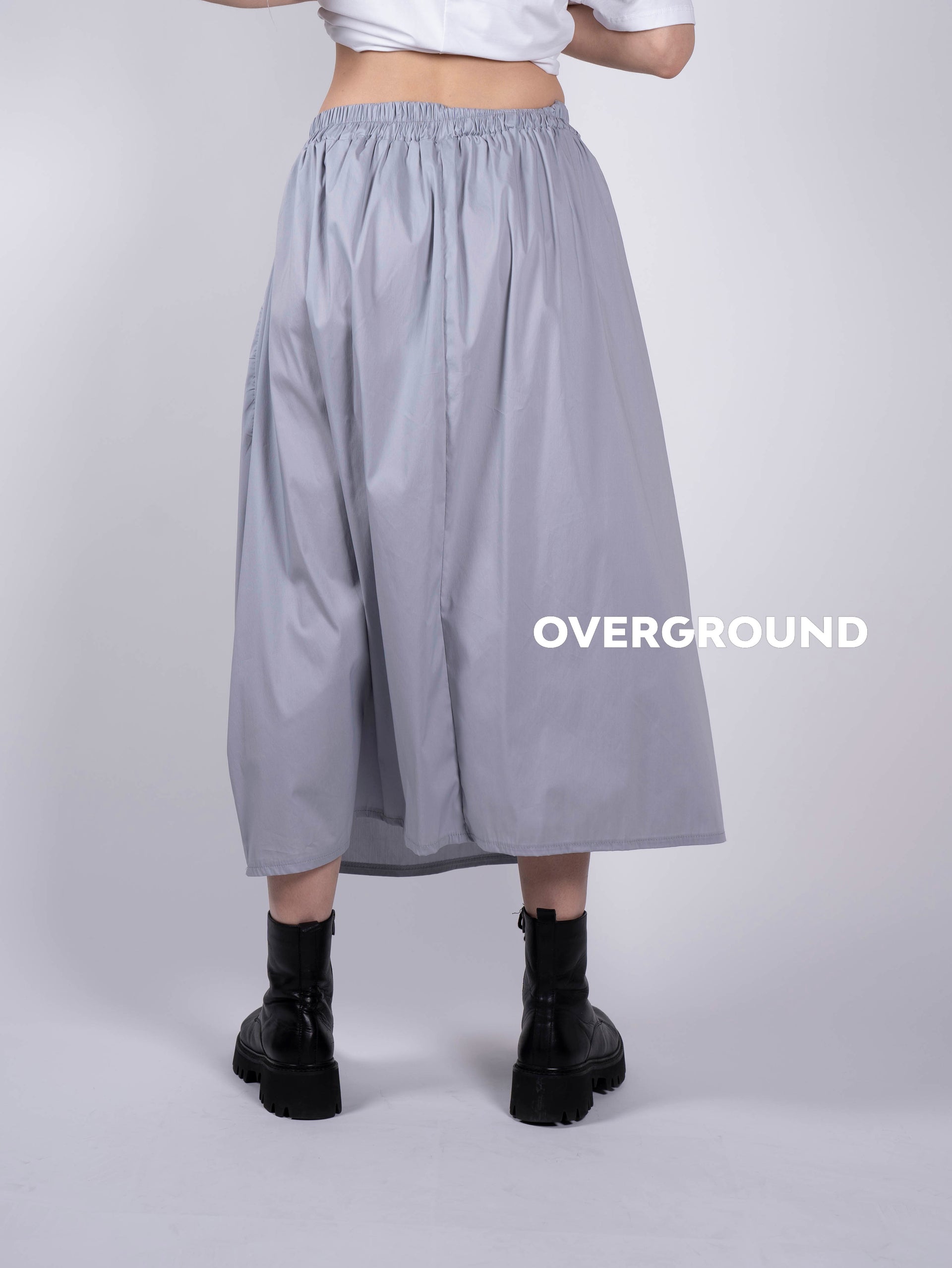 GONNA LUNGA CON RIPRESA BOTTONI DAVANTI - OVERGROUND STORE