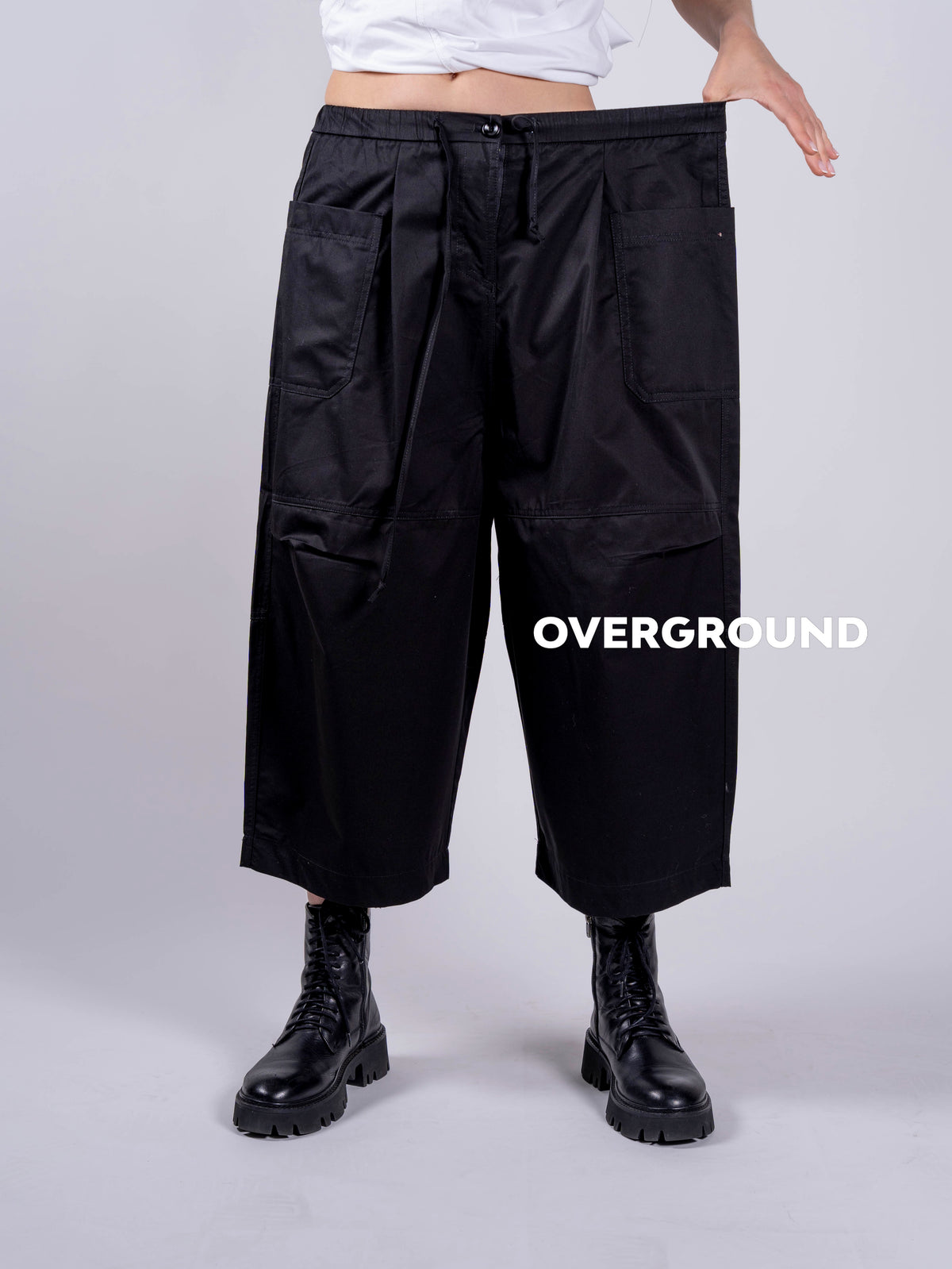 PANTALONE OVER CON TASCHE DAVANTI - OVERGROUND STORE