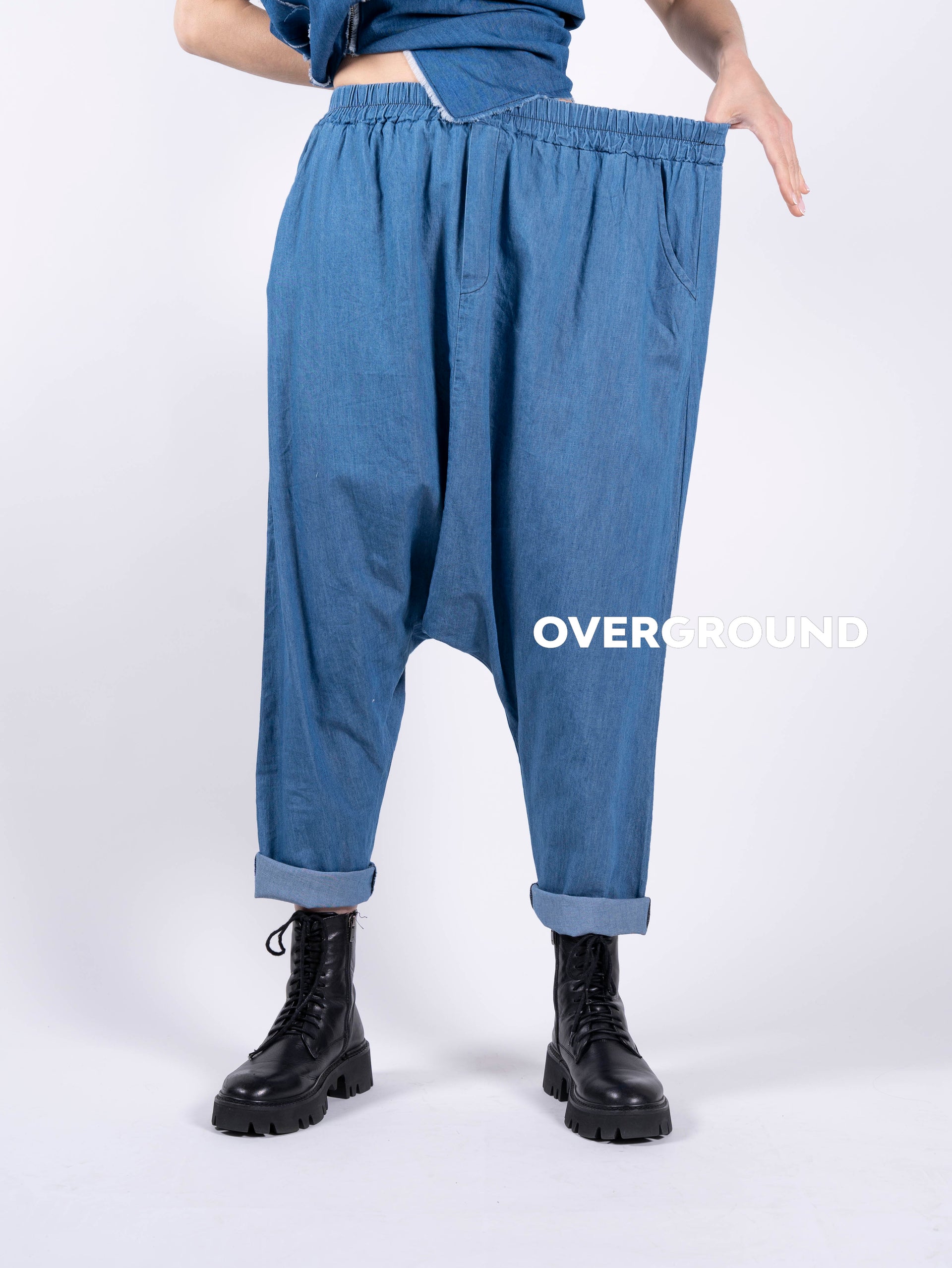 PANTALONE JEANS CAVALLO BASSO - OVERGROUND STORE