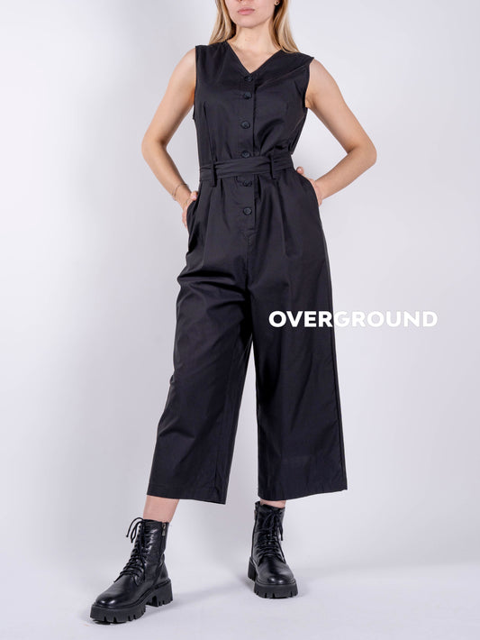 SALOPETTE SMANICATA CON BOTTONI DAVANTI - OVERGROUND STORE