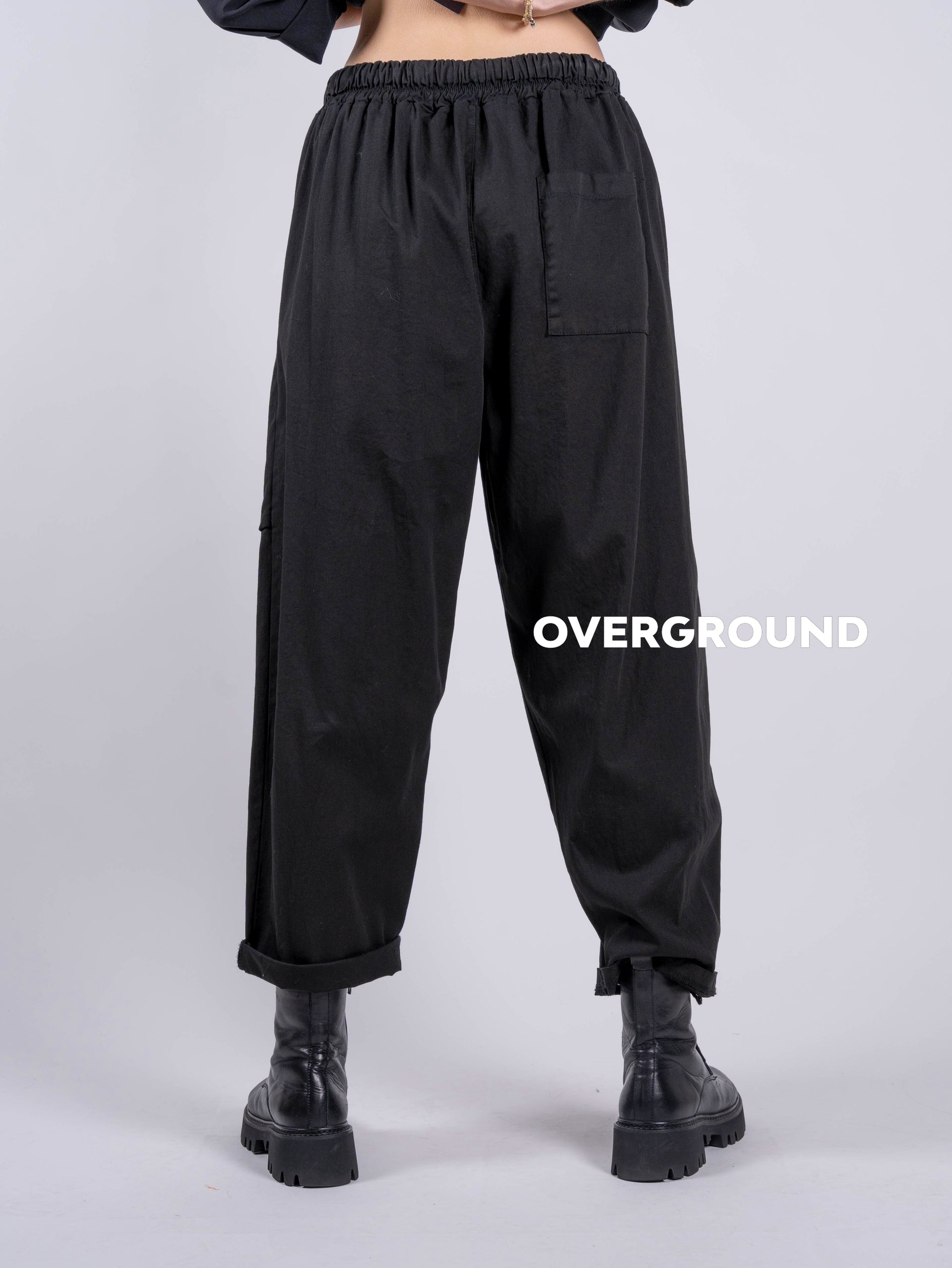 PANTALONE OVER CON TASCONI DAVANTI - OVERGROUND STORE