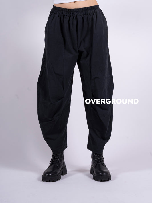 PANTALONE OVER CON RIPRESE IN FONDO