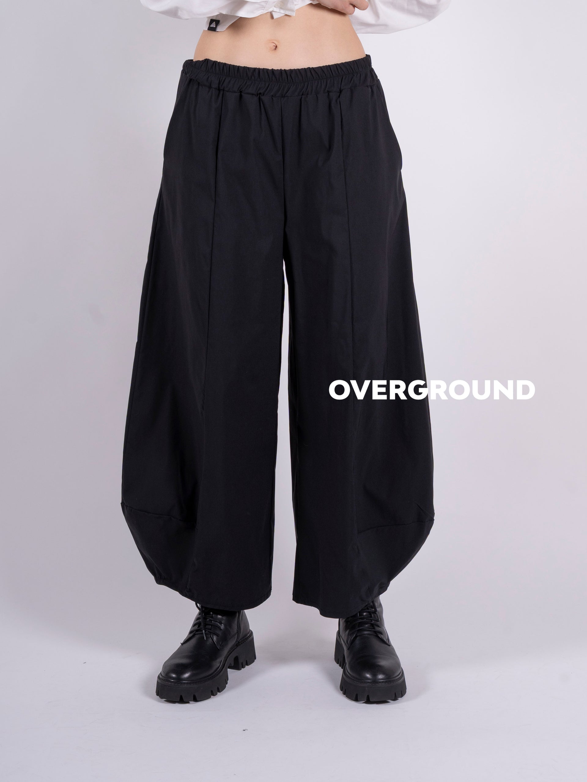 PANTALONE OVER CON RIPRESA IN FONDO - OVERGROUND STORE
