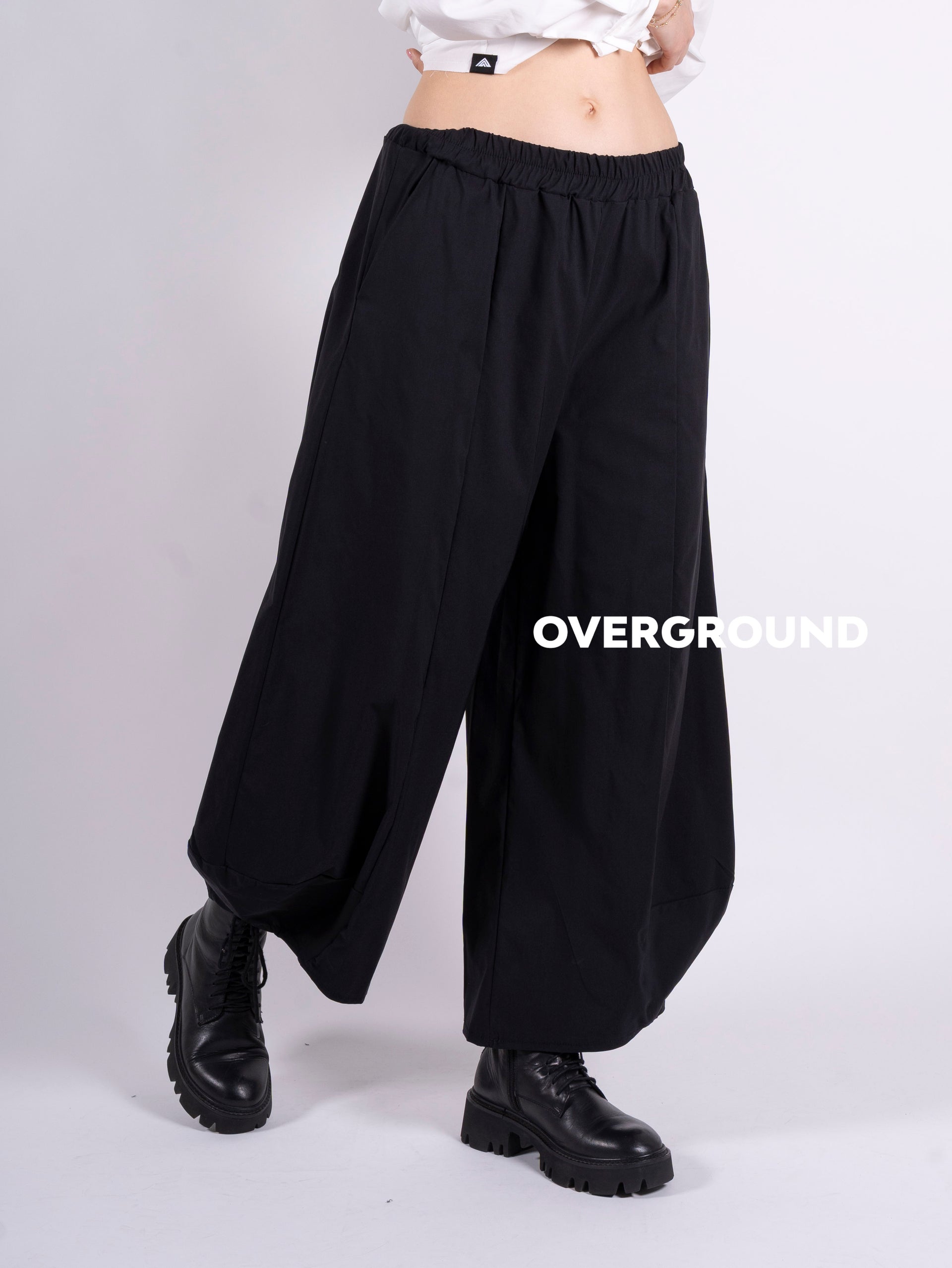 PANTALONE OVER CON RIPRESA IN FONDO - OVERGROUND STORE