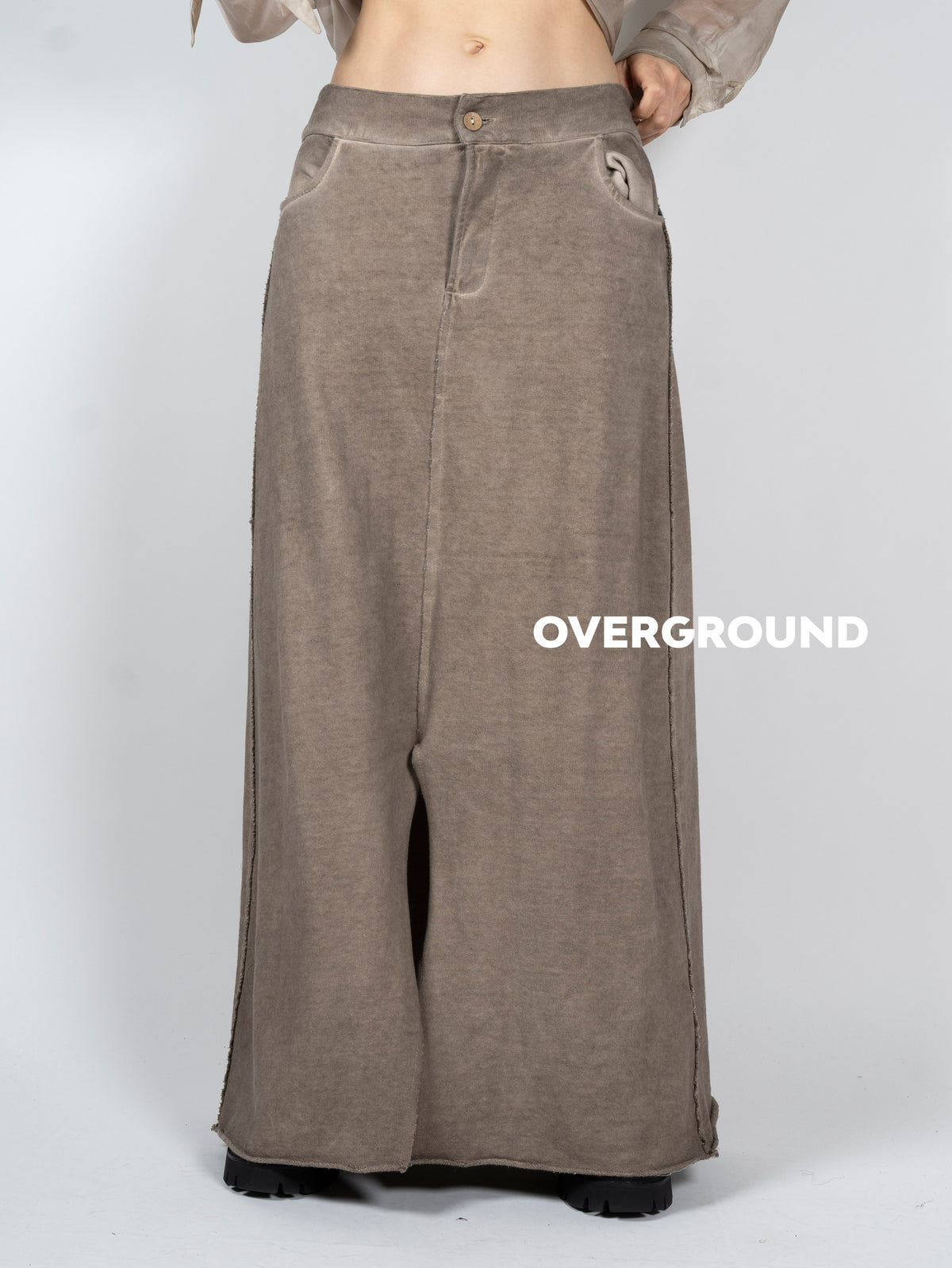 GONNA LUNGA CON SPACCO DAVANTI - OVERGROUND STORE