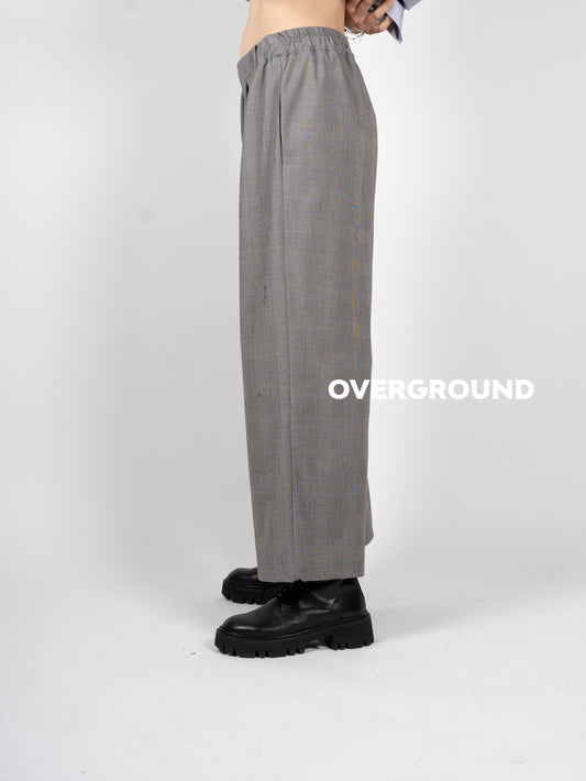 PANTALONE GAMBULE LARGO E PIEGHE DAVANTI