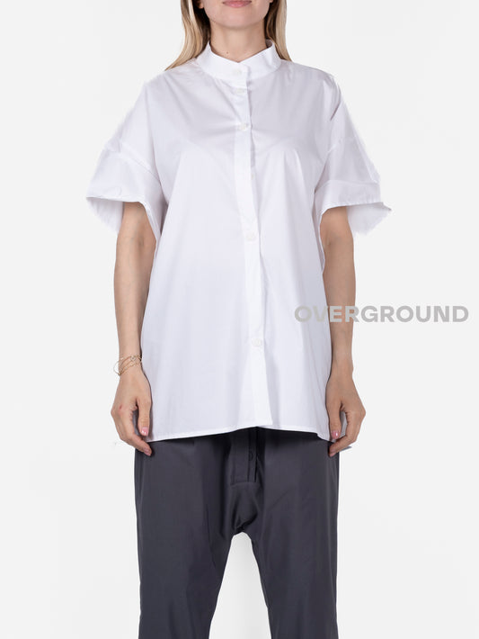 CAMICIA COLLO COREANA MANICA PIPISTRELLO