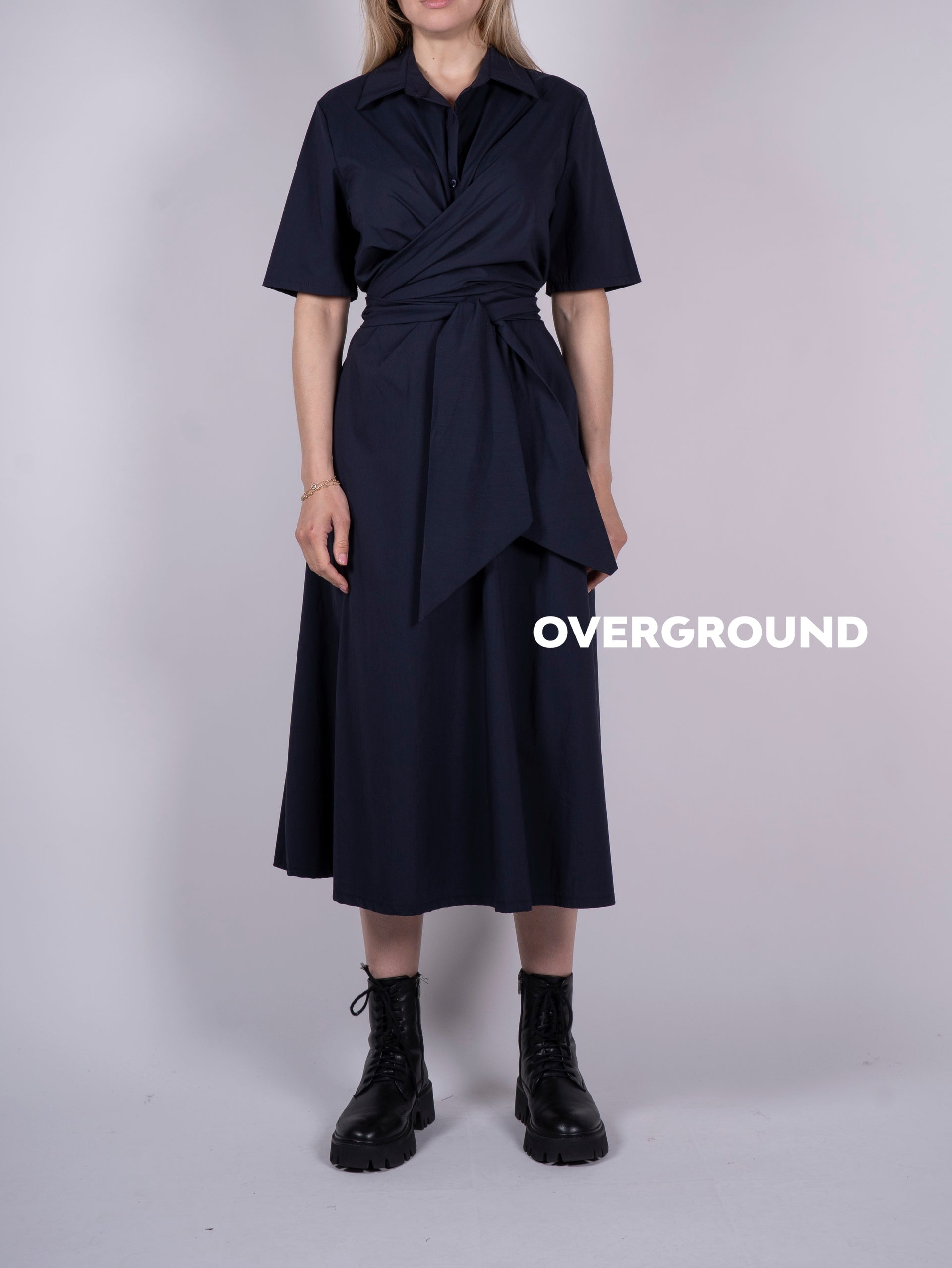 Abito con incrocio mezza manica - OVERGROUND STORE