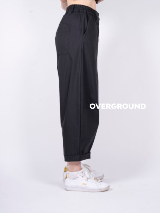 PANTALONE GAMBULE LARGO CON CINTURINO