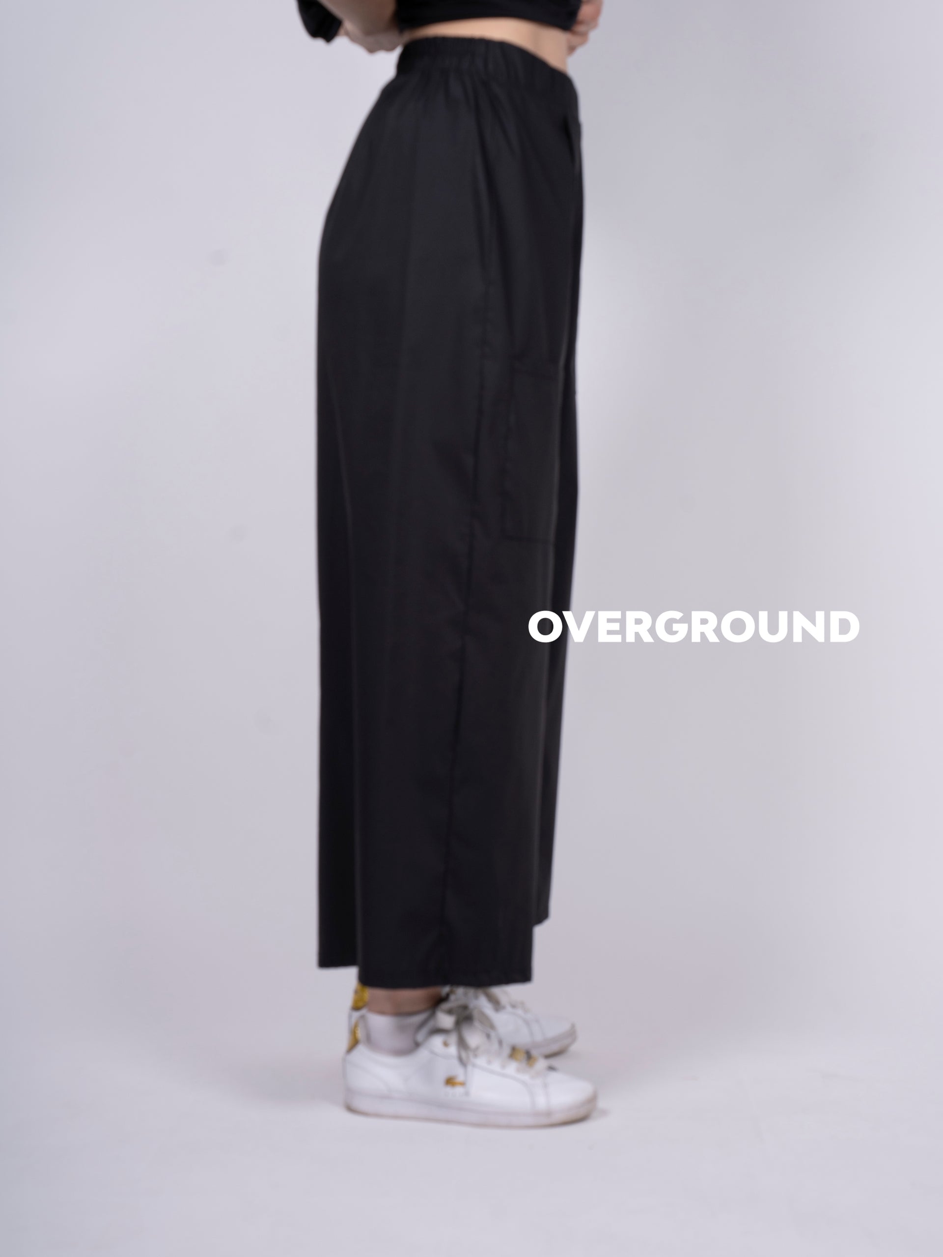PANTALONE OVER CON PATTINA E TASCHE DAVANTI - OVERGROUND STORE