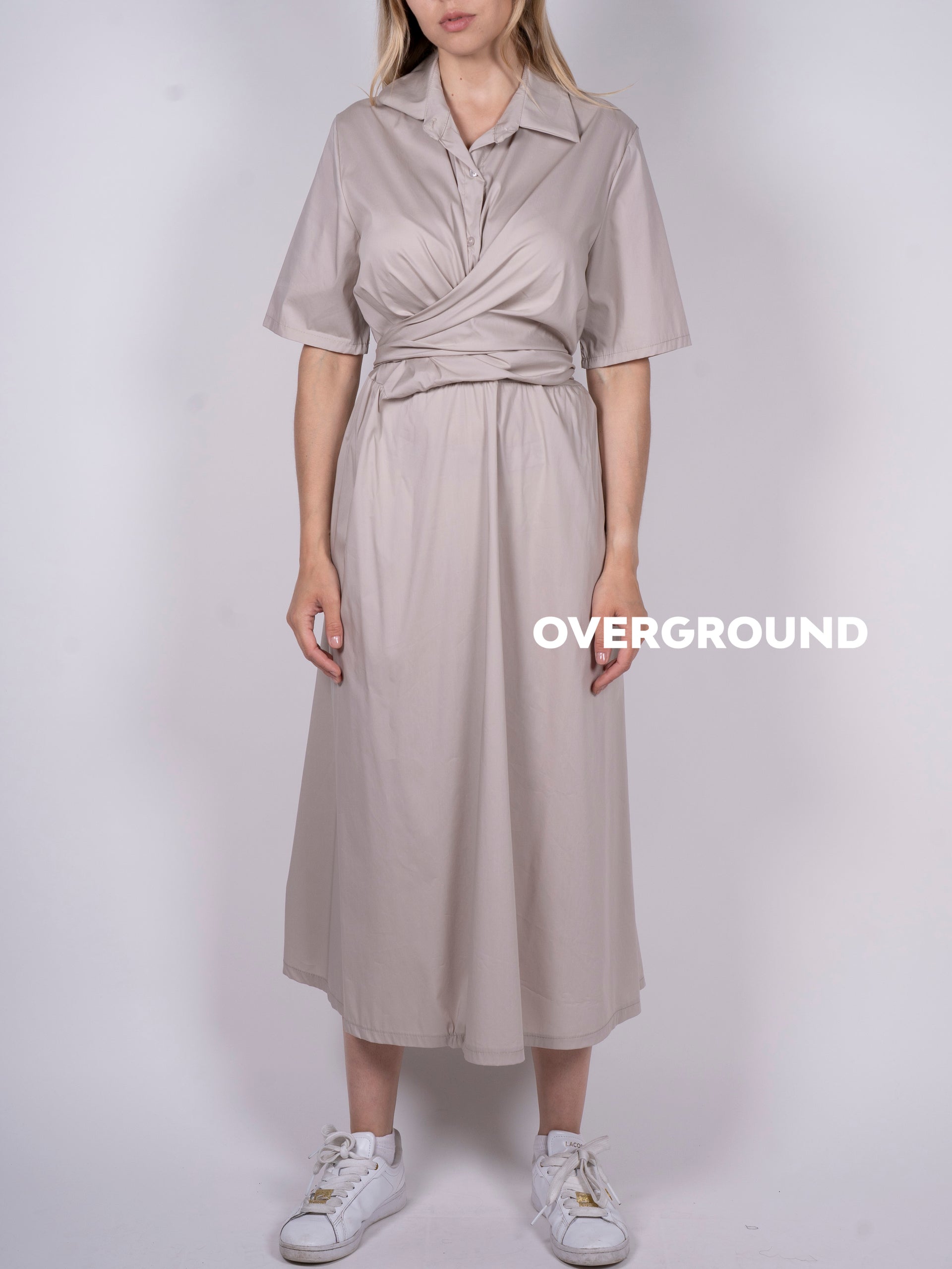 Abito con incrocio mezza manica - OVERGROUND STORE