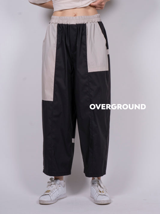 PANTALONE BICOLORE GAMBULE LARGO