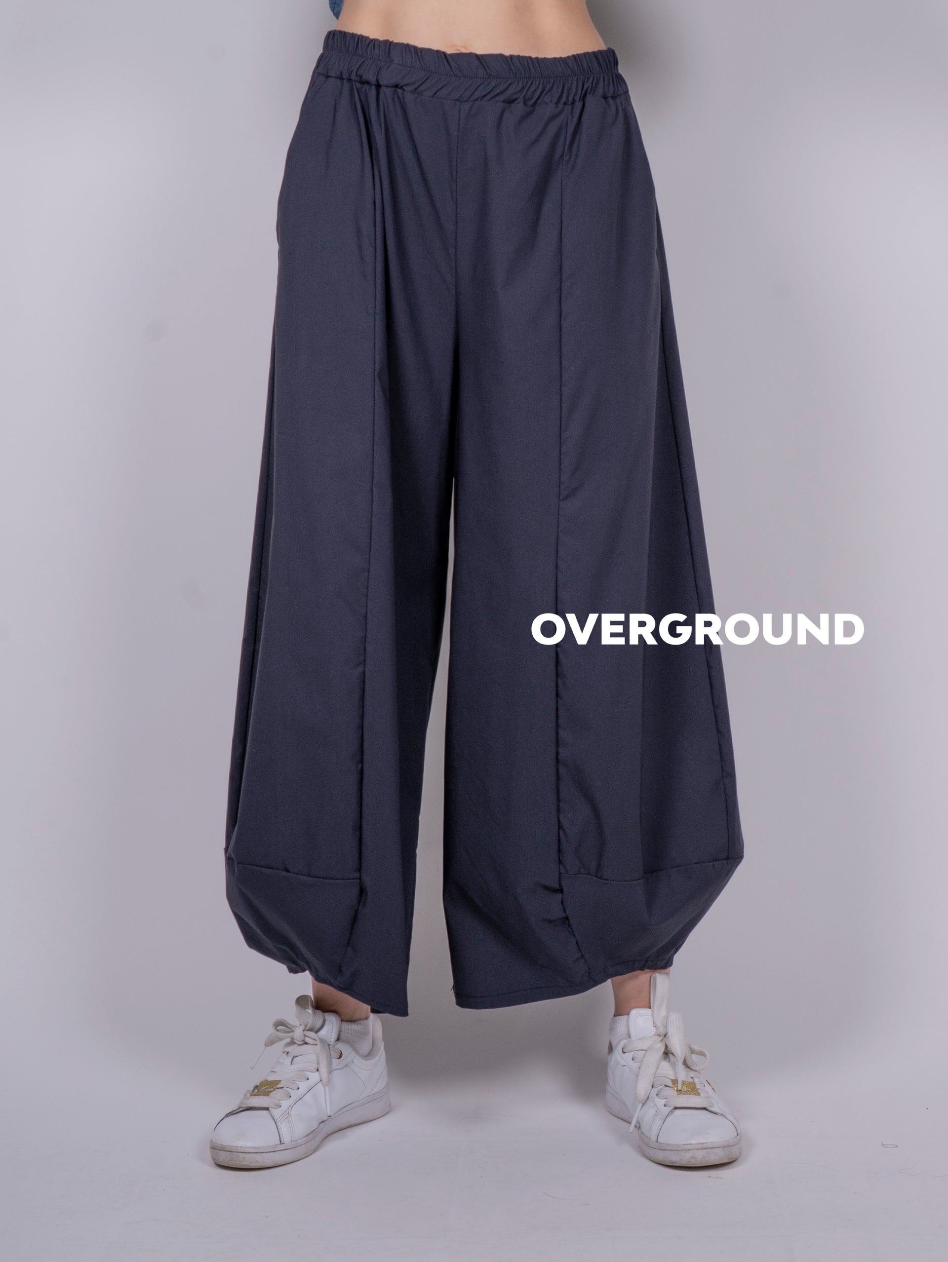 PANTALONE OVER CON RIPRESA IN FONDO - OVERGROUND STORE