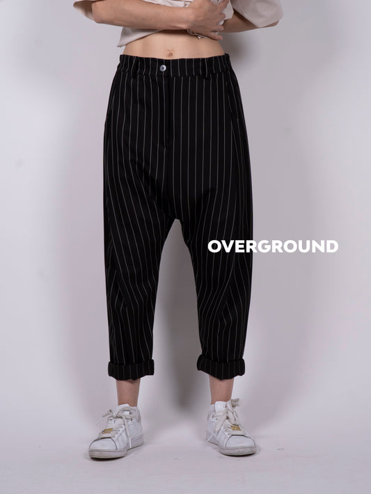 PANTALONE CAVALLO BASSO GESSATO