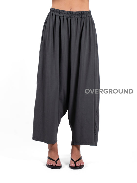 Pantalone a cavallo basso gambule corto e largo - OVERGROUND STORE