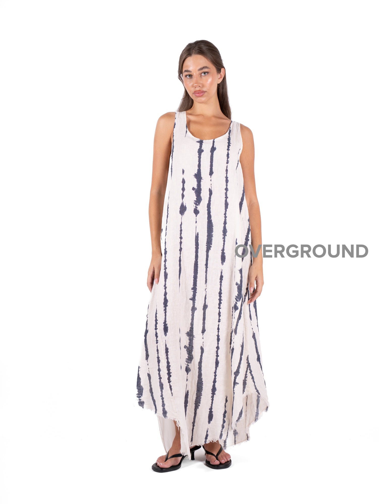 ABITO SMANICATO RIGATO DOPPIO TESSUTO - OVERGROUND STORE