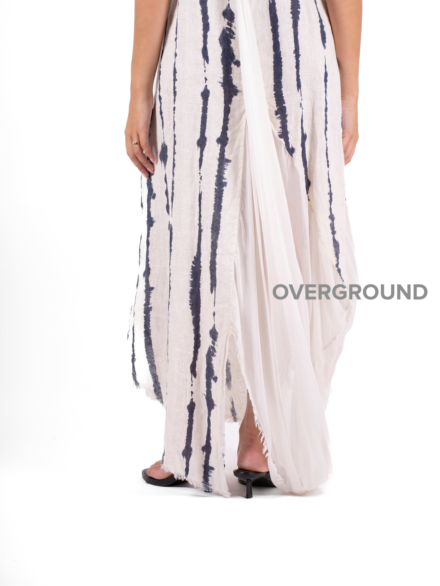 ABITO SMANICATO RIGATO DOPPIO TESSUTO - OVERGROUND STORE