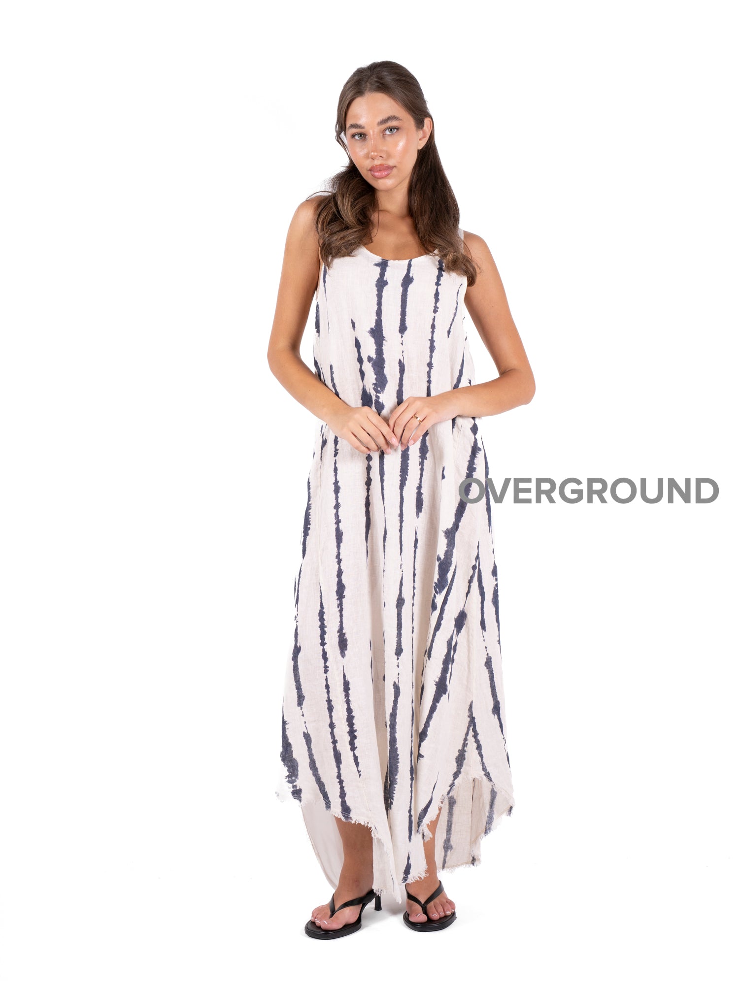 ABITO SMANICATO RIGATO DOPPIO TESSUTO - OVERGROUND STORE