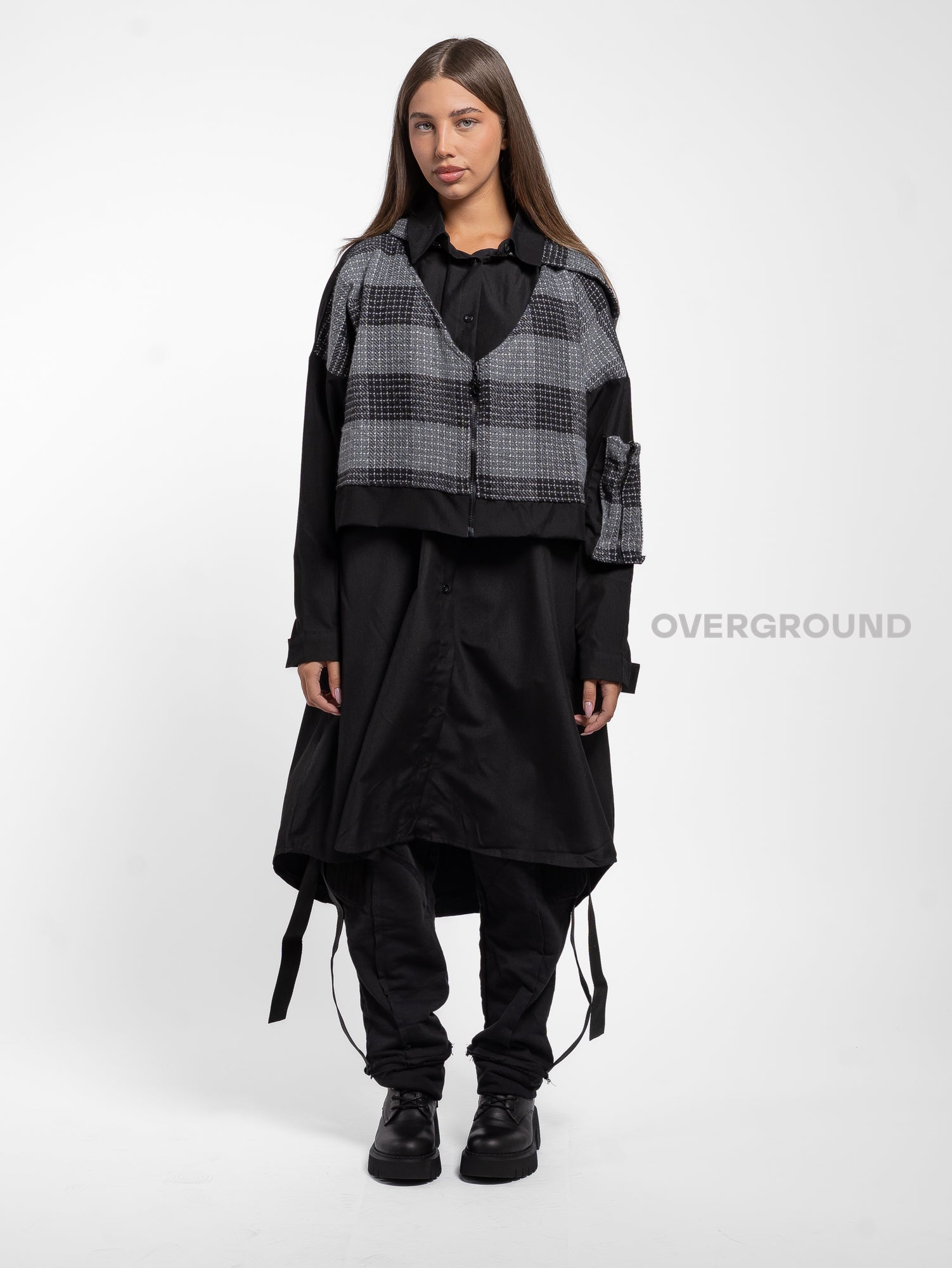 SPOLVERINO DOPPIO TESSUTO CON CAPPUCCIO - OVERGROUND STORE