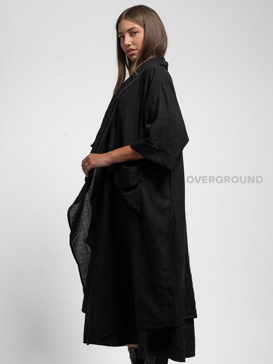 SPOLVERINO OVER CON TESSUTO PUNTI LUCE - OVERGROUND STORE