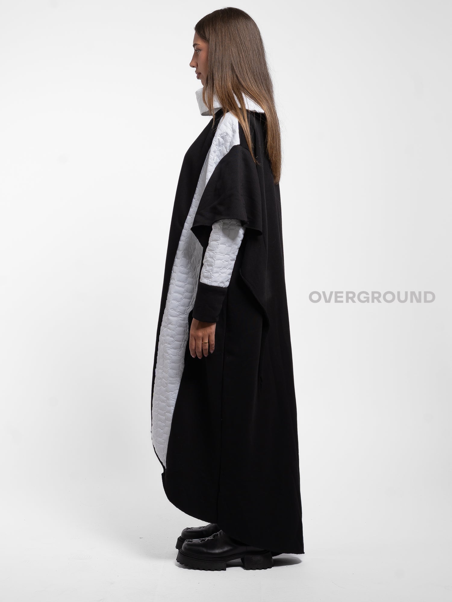 FELPA ASIMMETRICA OVER DOPPIO TESSUTO - OVERGROUND STORE