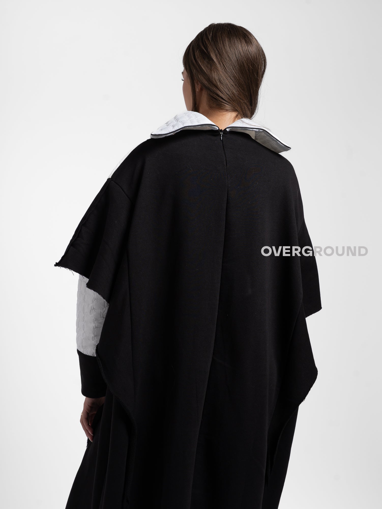 FELPA ASIMMETRICA OVER DOPPIO TESSUTO - OVERGROUND STORE