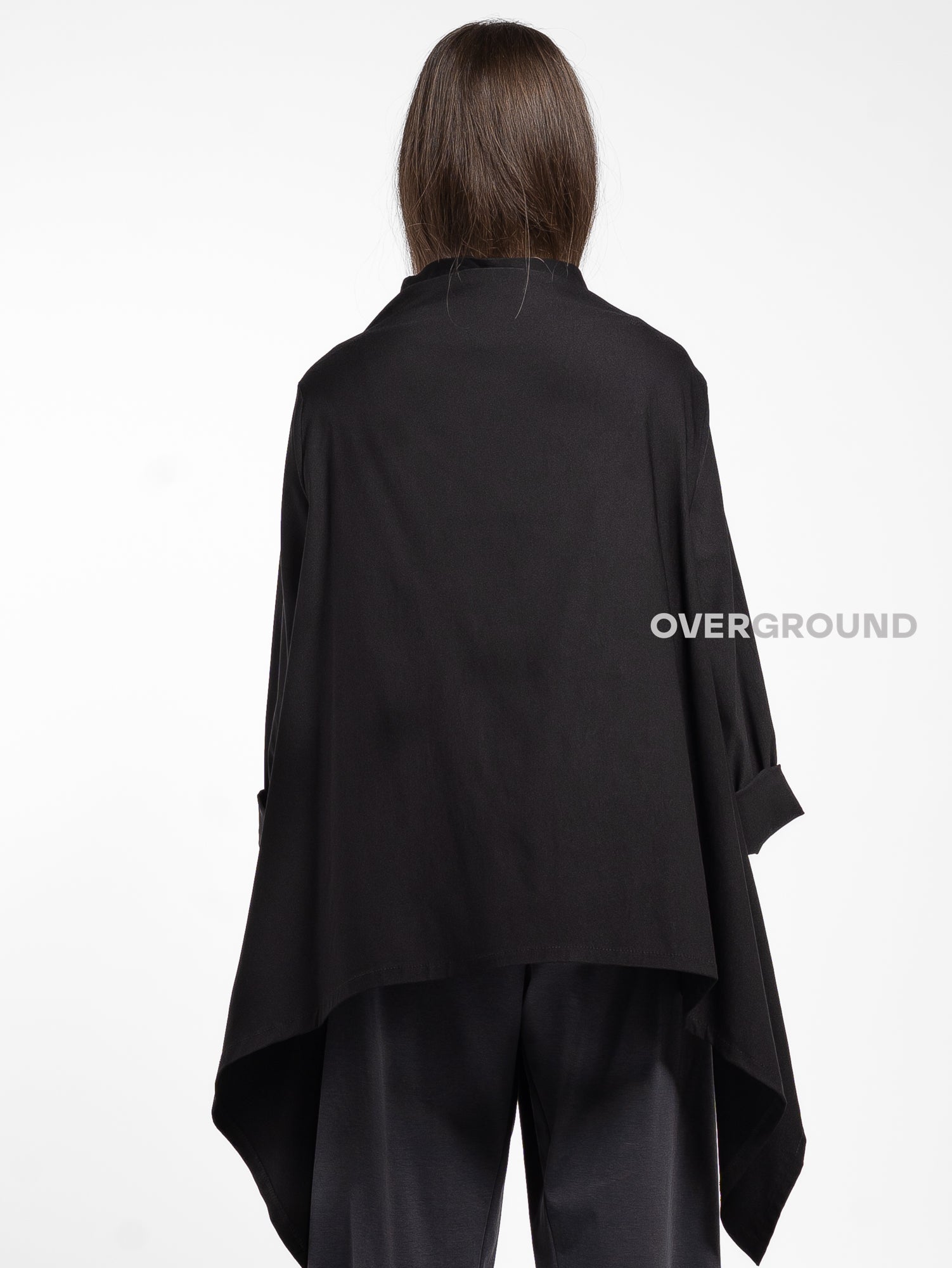 GIACCA SPOLVERINO ASIMMETRICA CON CERNIERA - OVERGROUND STORE