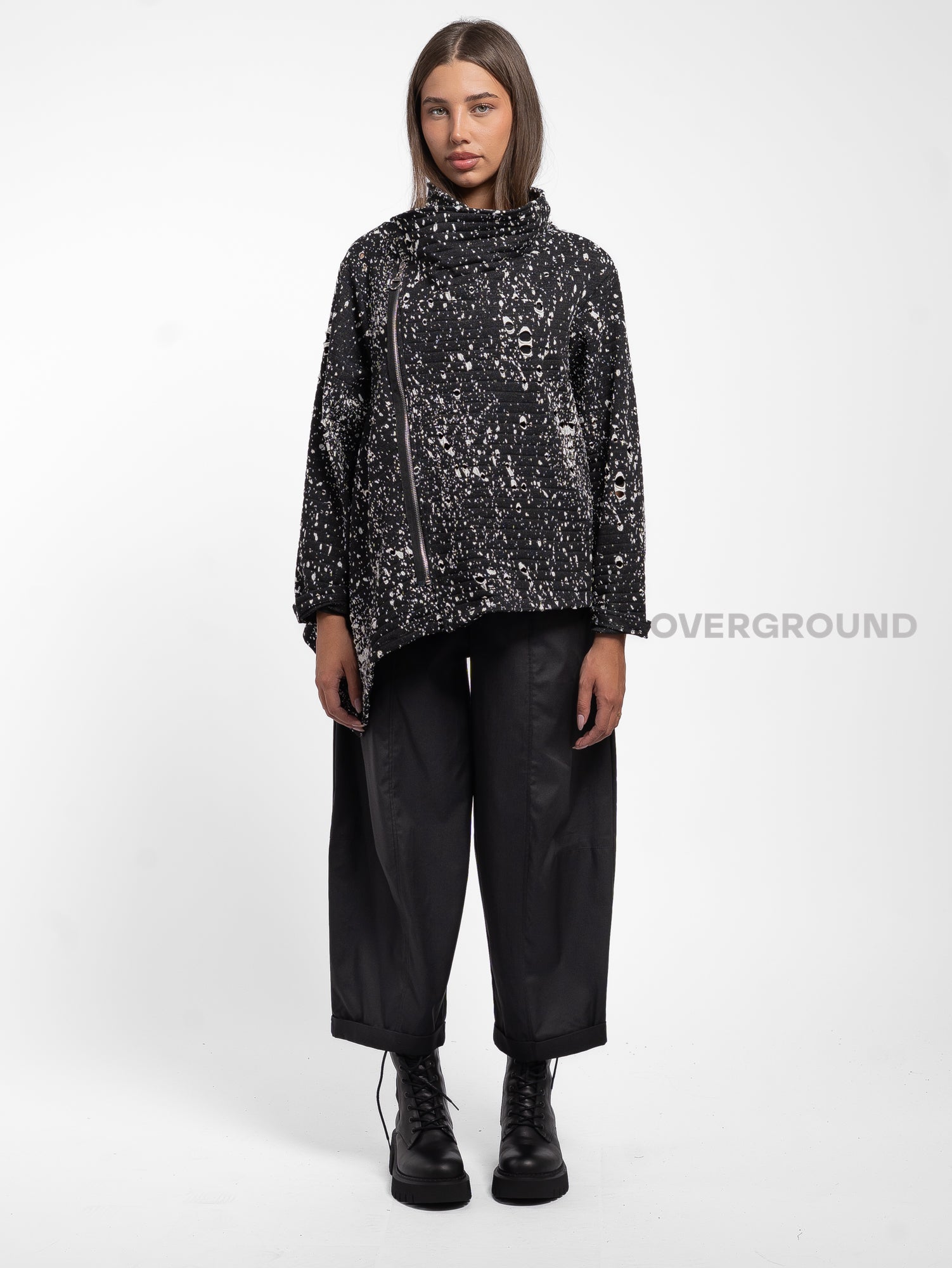 GIACCA CON CERNIERA LATERALE - OVERGROUND STORE