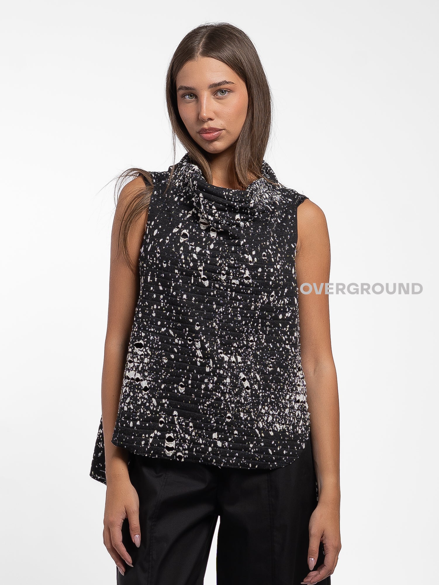 MAGLIA SMANICATA ASIMMETRICA - OVERGROUND STORE