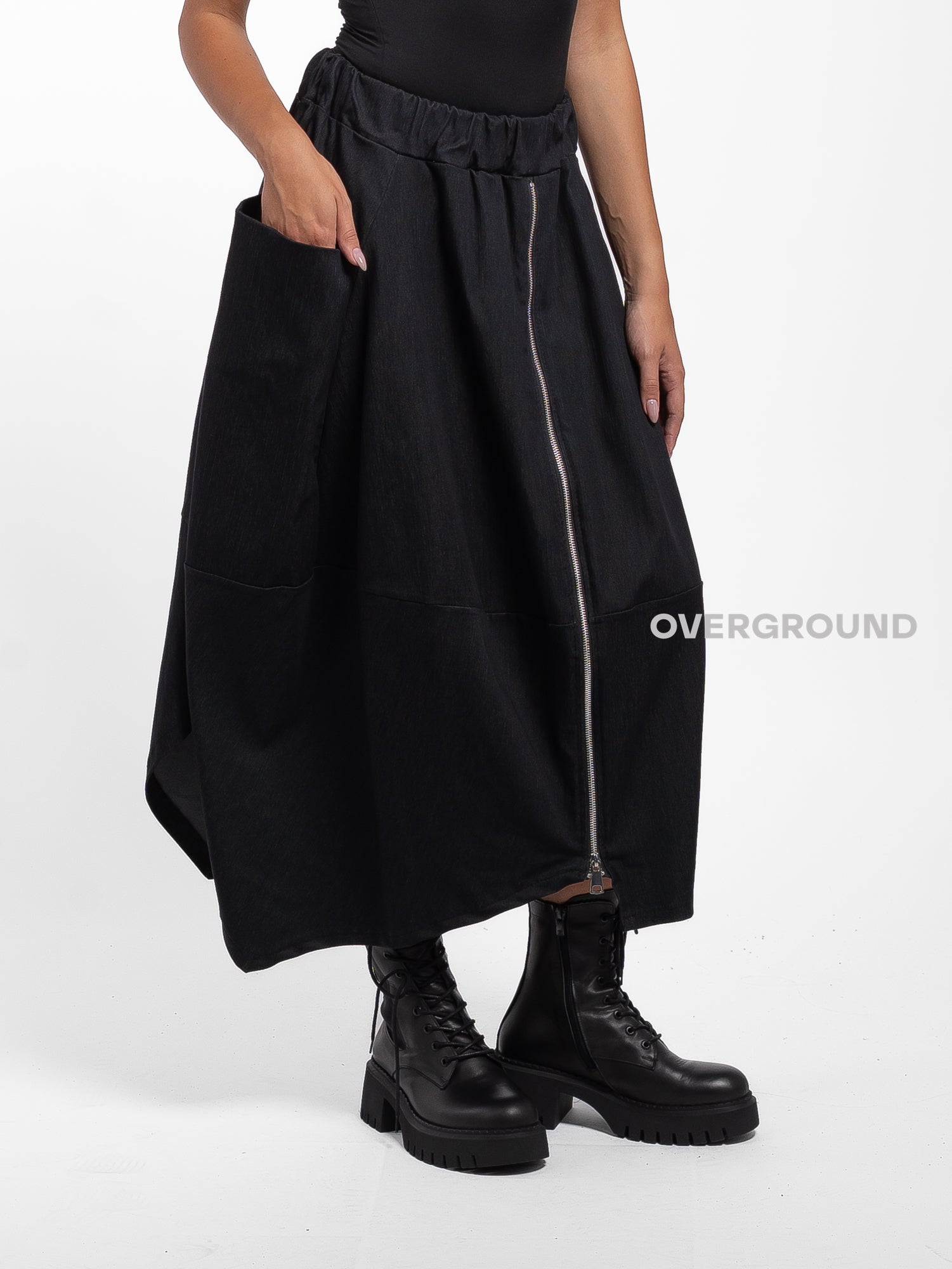 GONNA OVER CON CERNIERA E TASCA DAVANTI - OVERGROUND STORE