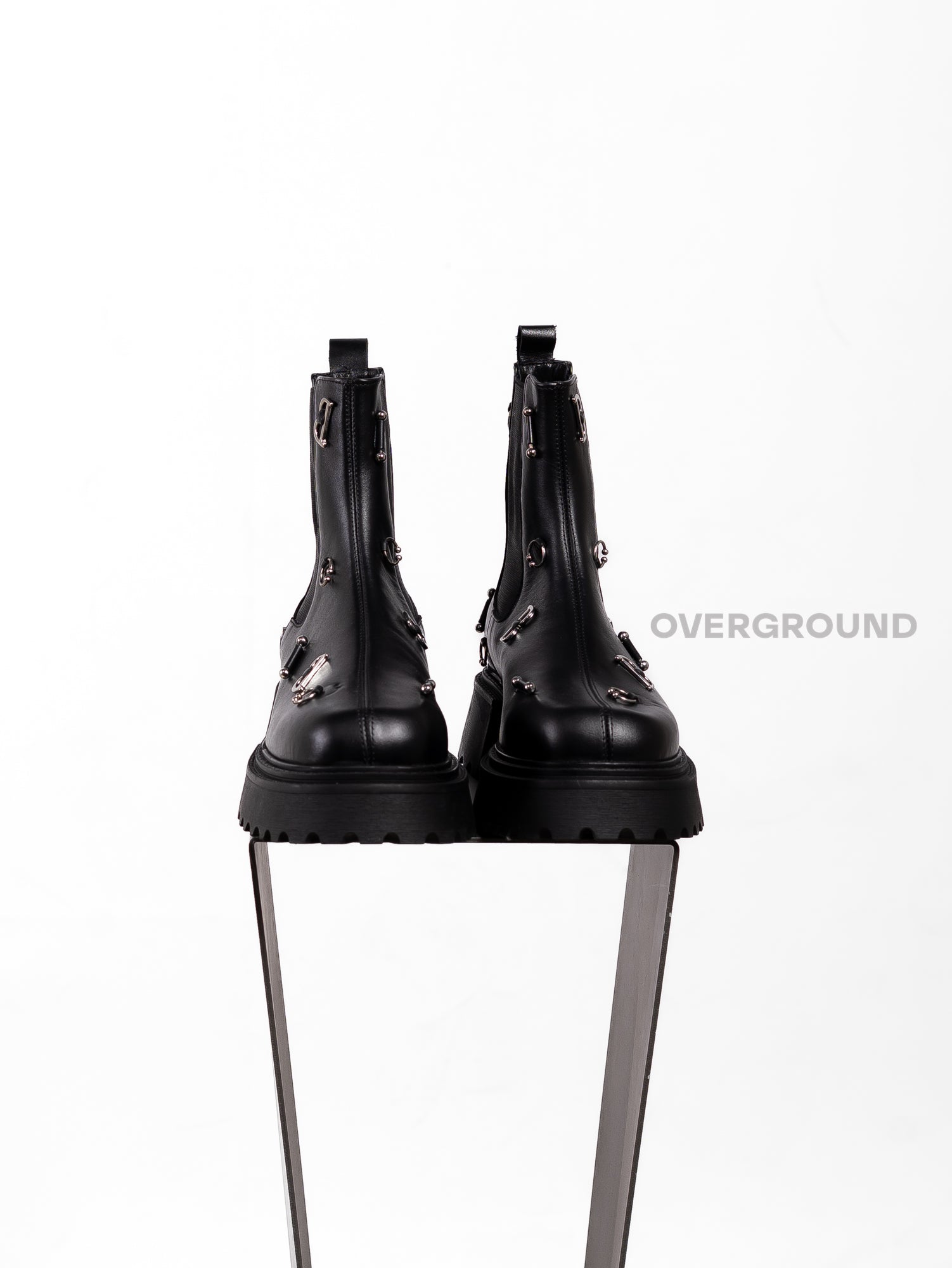 STIVALETTO IN PELLE CON CIONDOLI - OVERGROUND STORE