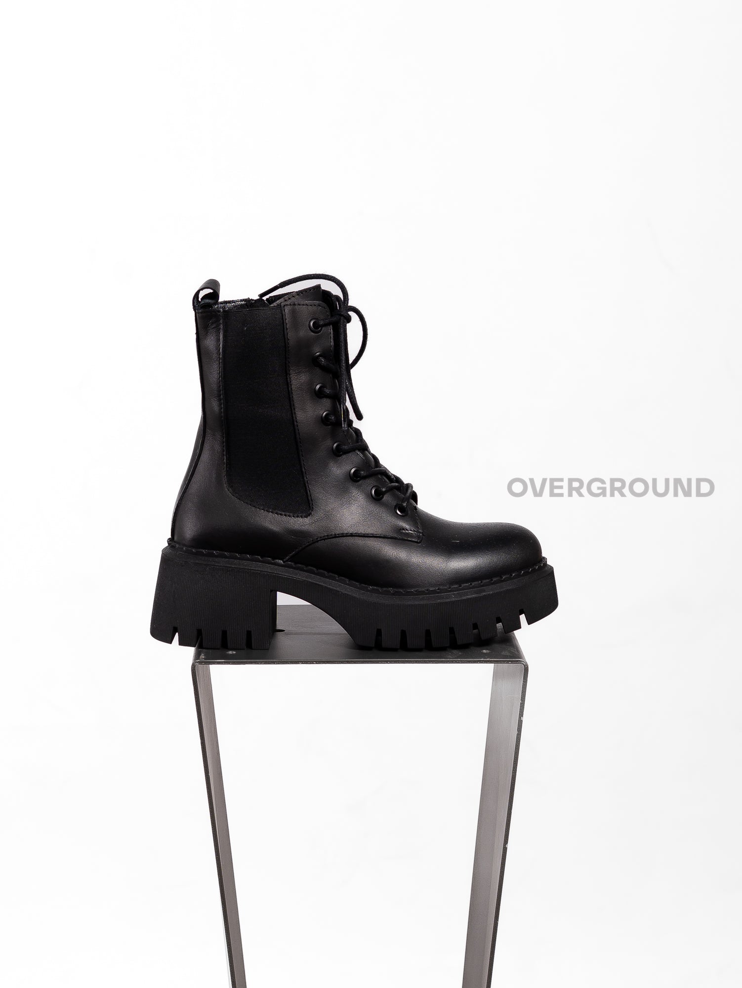 ANFIBIO IN PELLE CON CERNIERA - OVERGROUND STORE