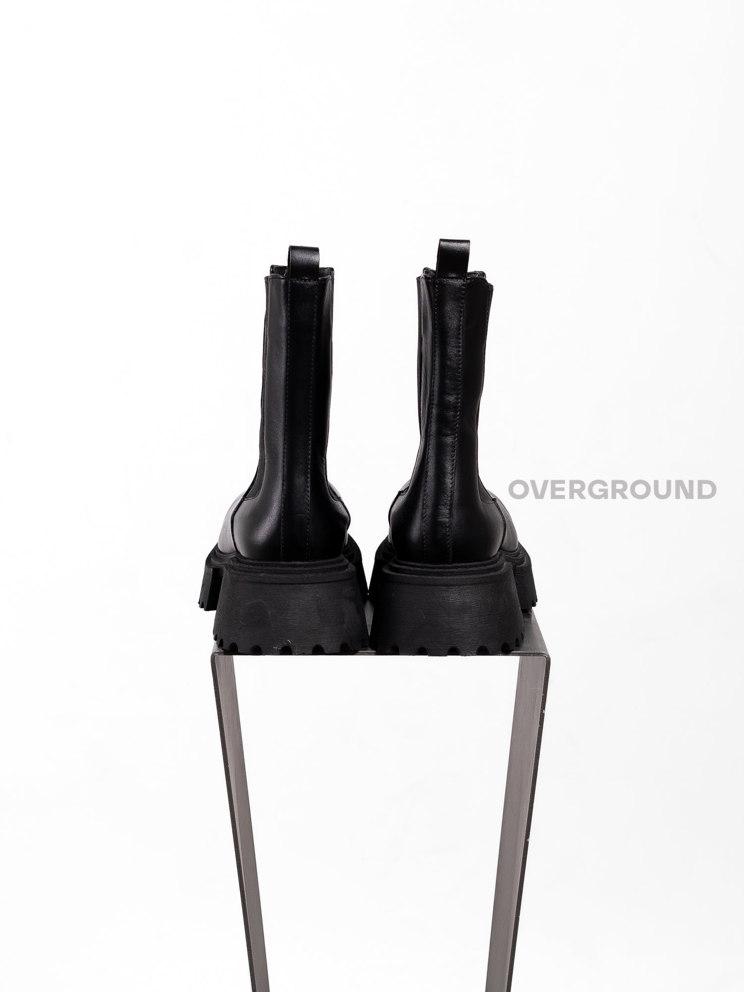 STIVALETTO IN PELLE CON INTRECCIO - OVERGROUND STORE