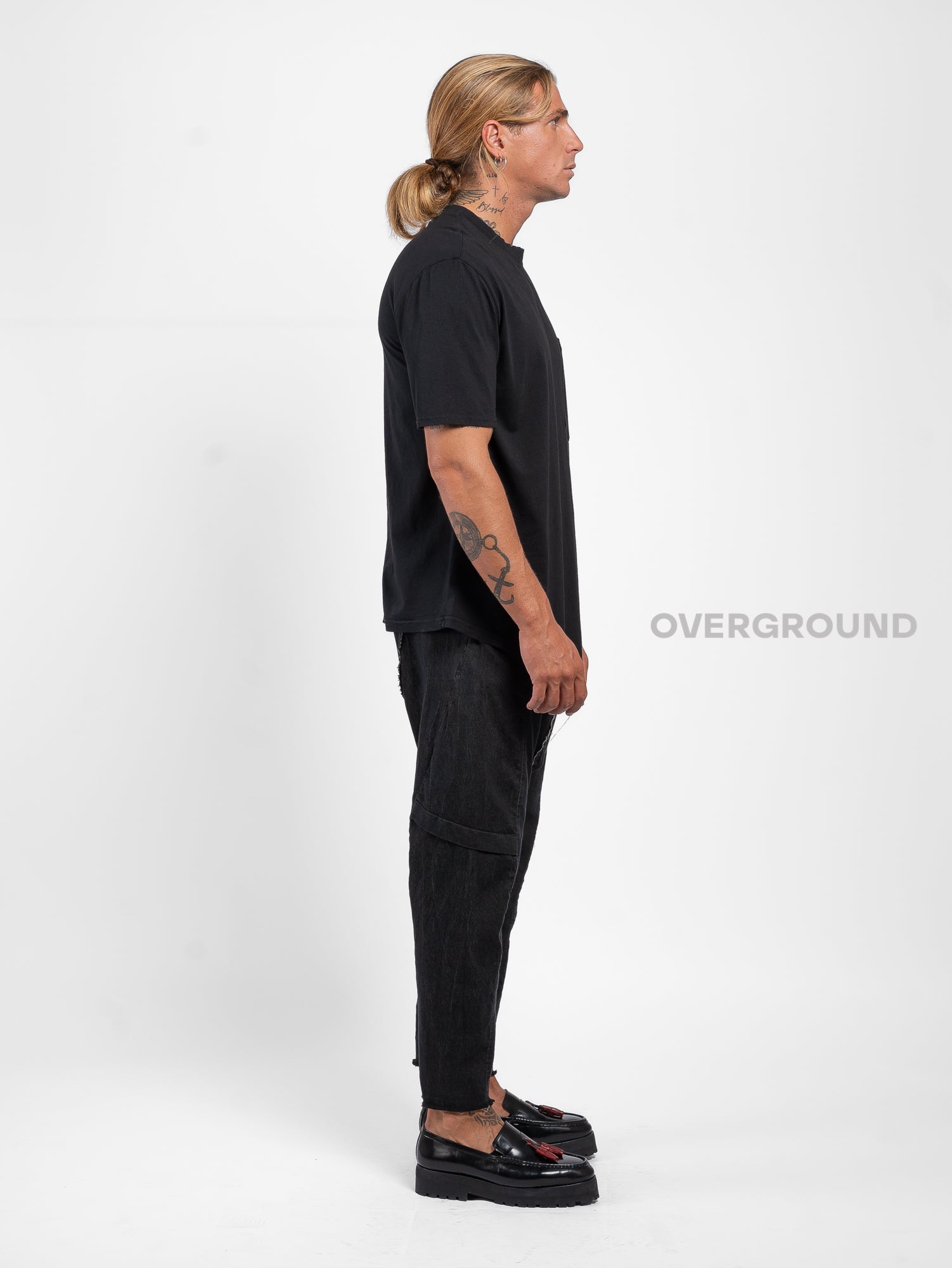 T-SHIRT CON TASCHINO DAVANTI E CUCITURA - OVERGROUND STORE