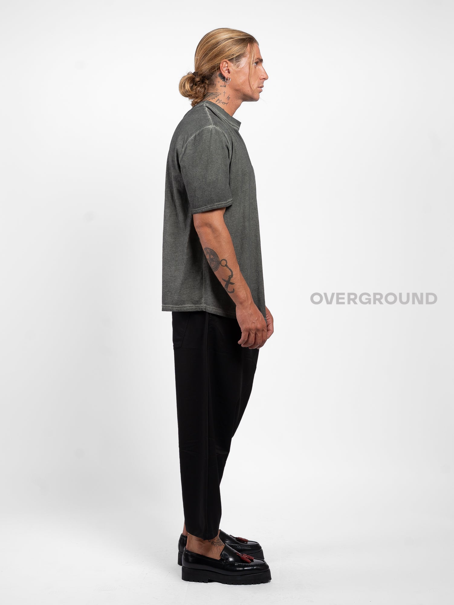 T-SHIRT CON TASCHINO DAVANTI E CUCITURA - OVERGROUND STORE