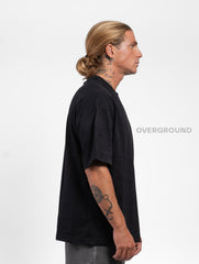 T- SHIRT OVER CON MANICHE LARGE - OVERGROUND STORE