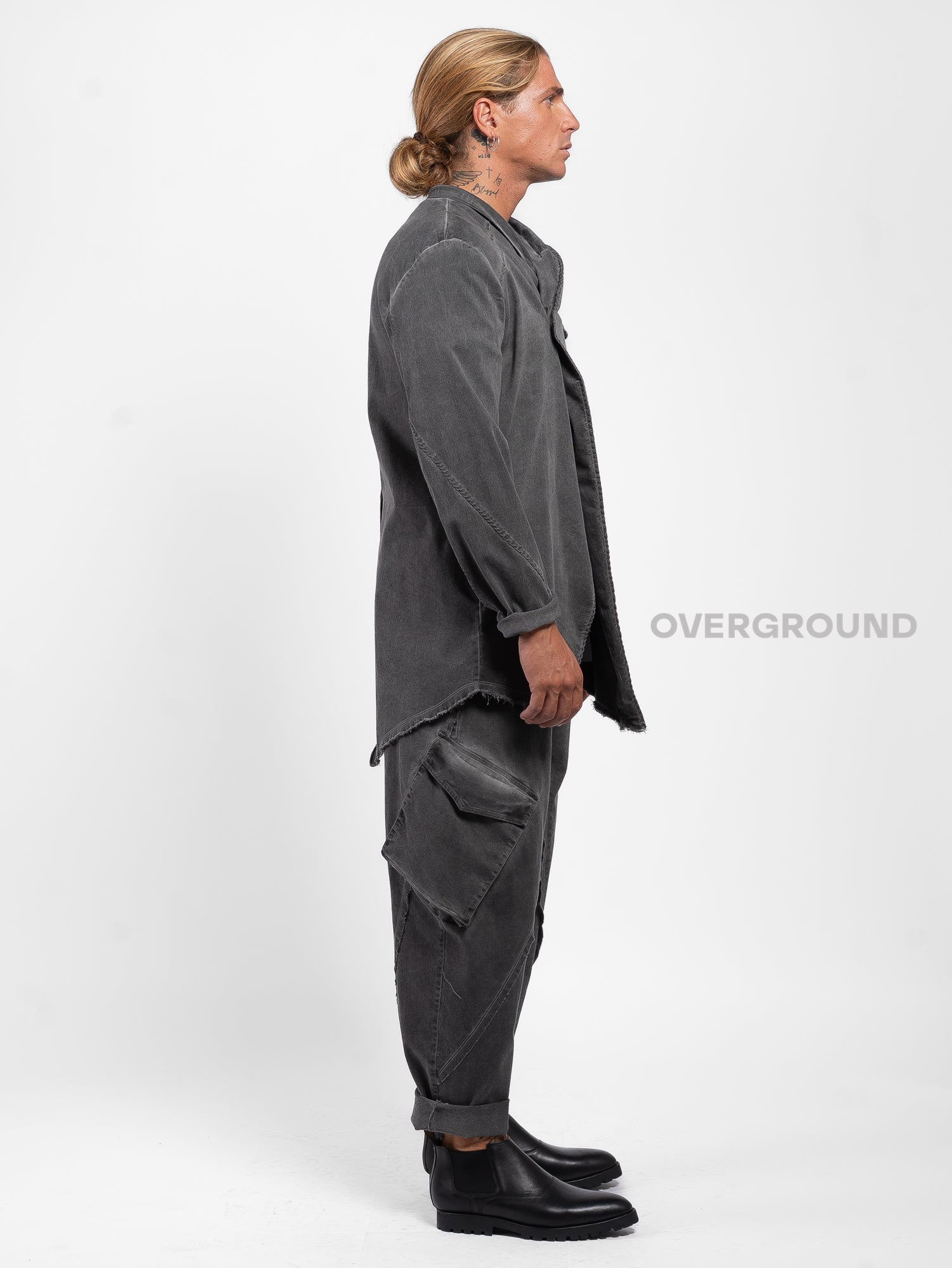 GIACCA CON ABBOTTONATURA TRASVERSALE Z - OVERGROUND STORE