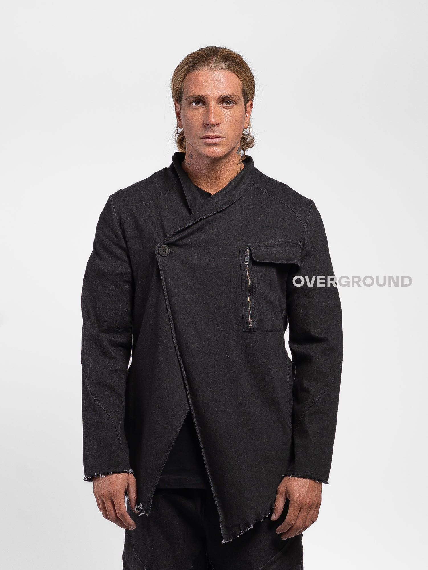 GIACCA CON ABBOTTONATURA TRASVERSALE Z - OVERGROUND STORE