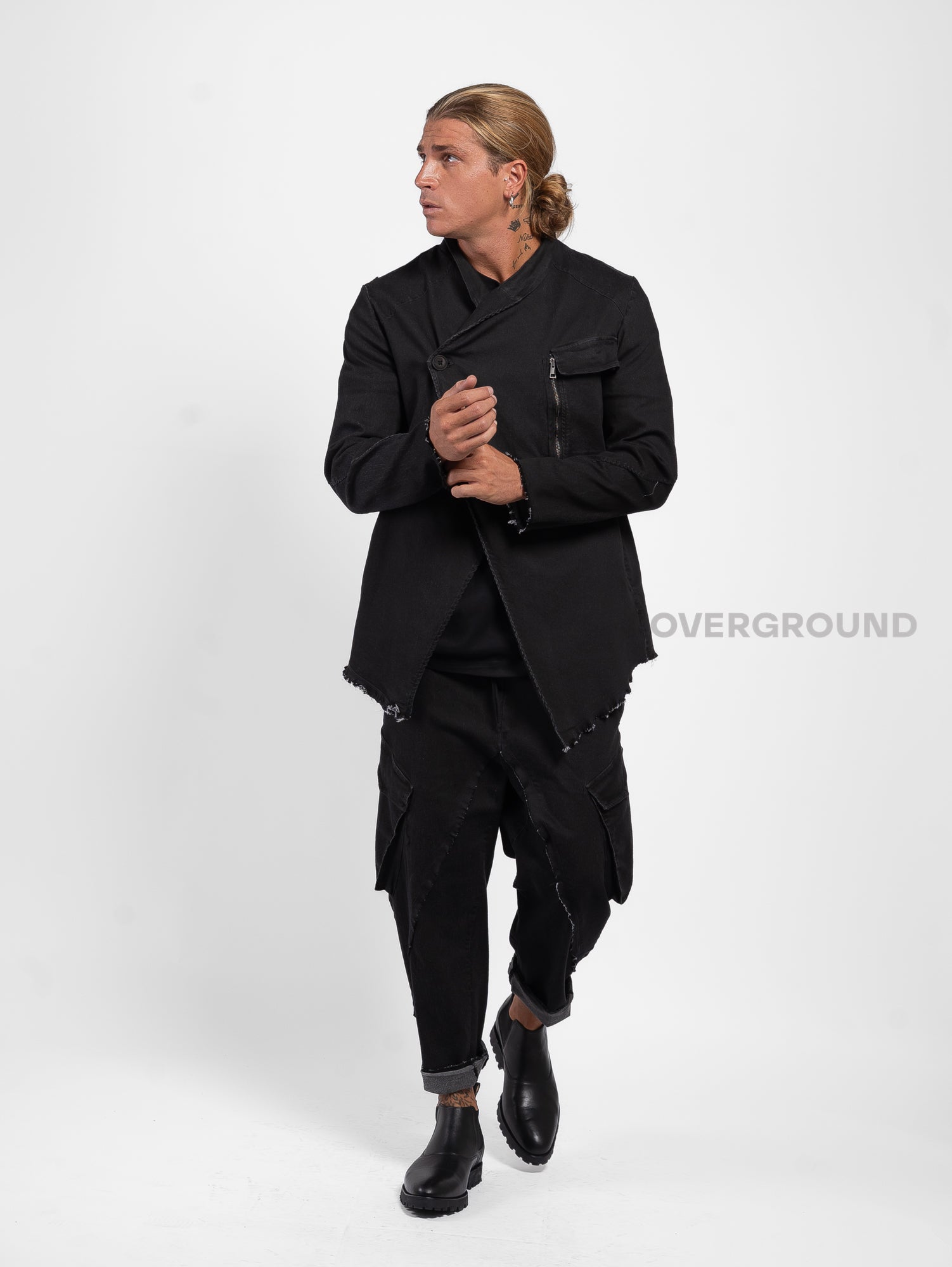 GIACCA CON ABBOTTONATURA TRASVERSALE Z - OVERGROUND STORE