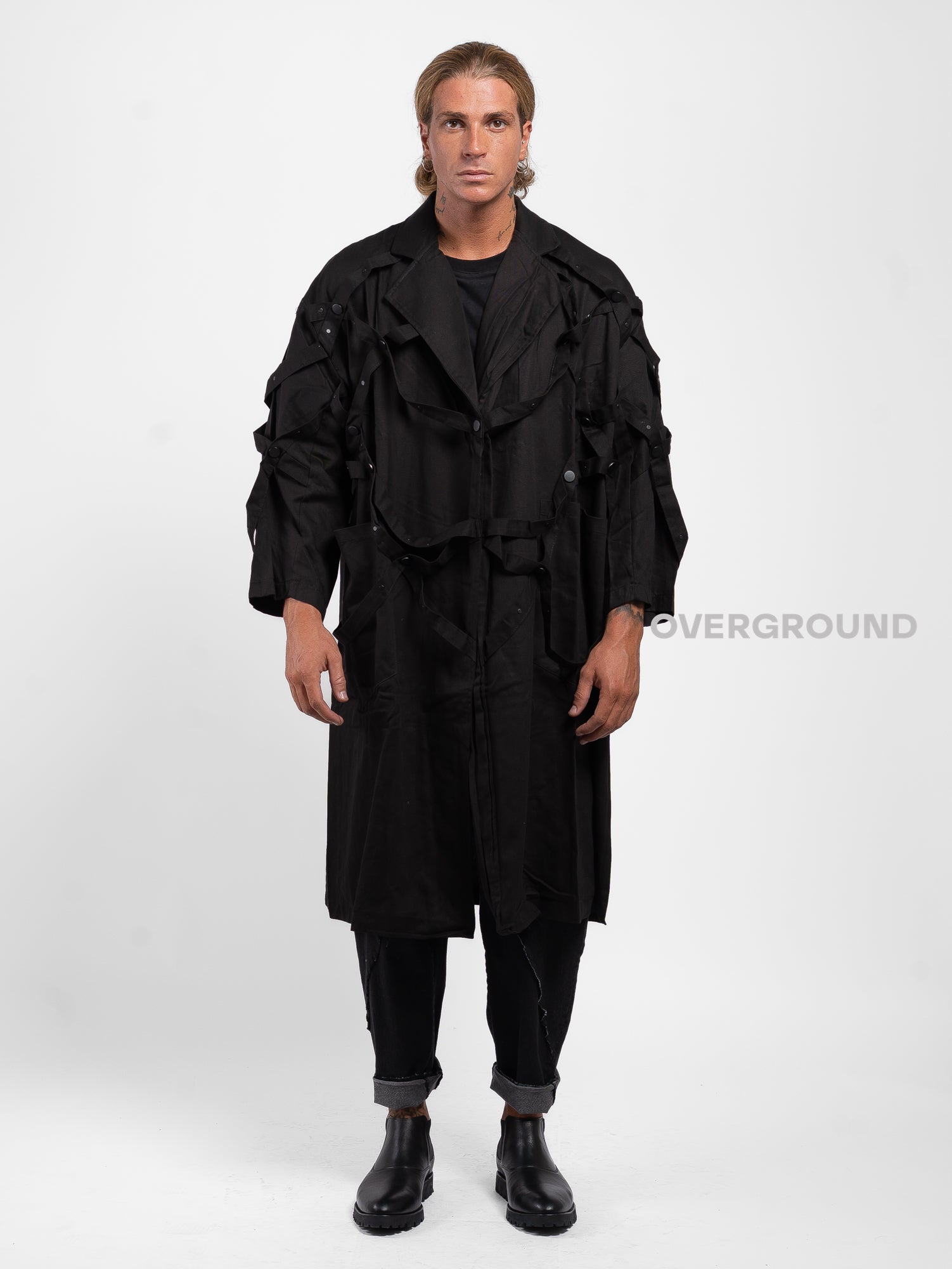 SPOLVERINO LUNGO OVER CON LACCI INTRECCIATI Z - OVERGROUND STORE