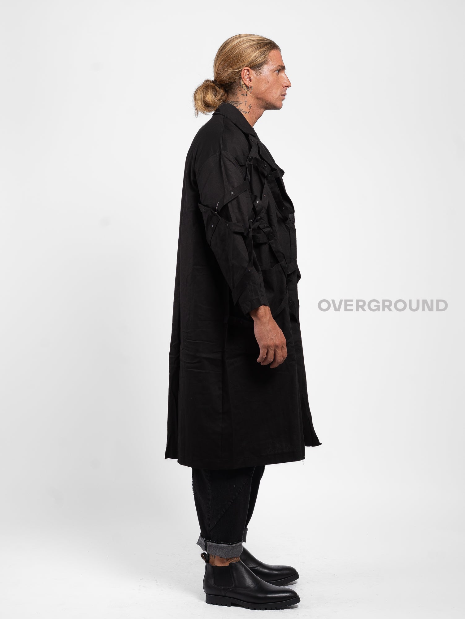 SPOLVERINO LUNGO OVER CON LACCI INTRECCIATI Z - OVERGROUND STORE