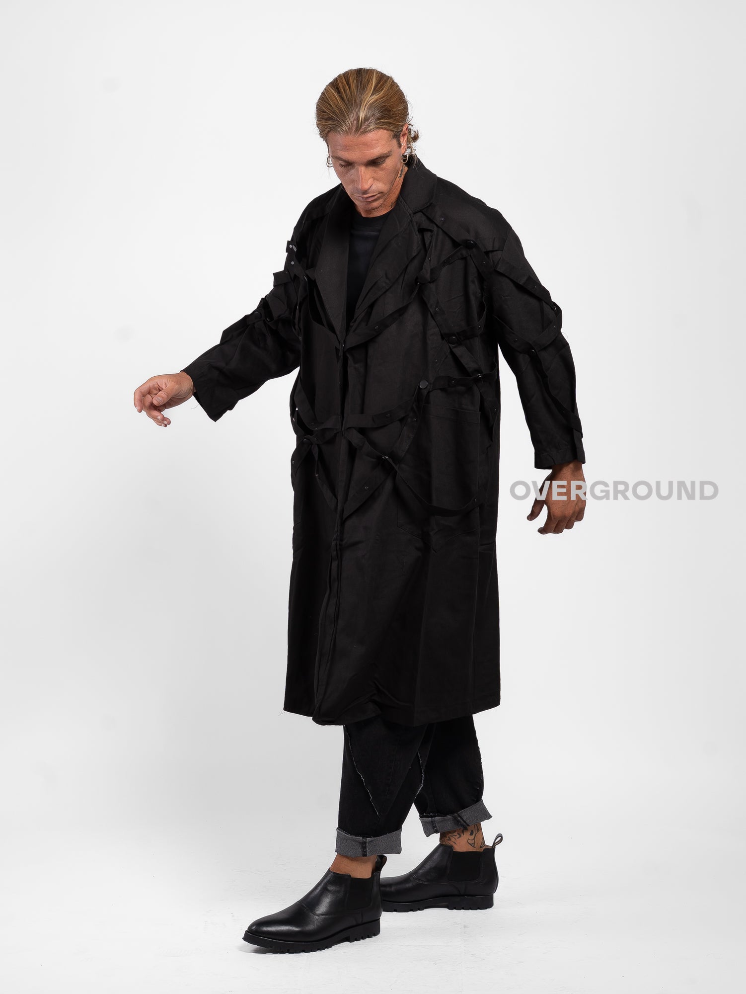 SPOLVERINO LUNGO OVER CON LACCI INTRECCIATI Z - OVERGROUND STORE