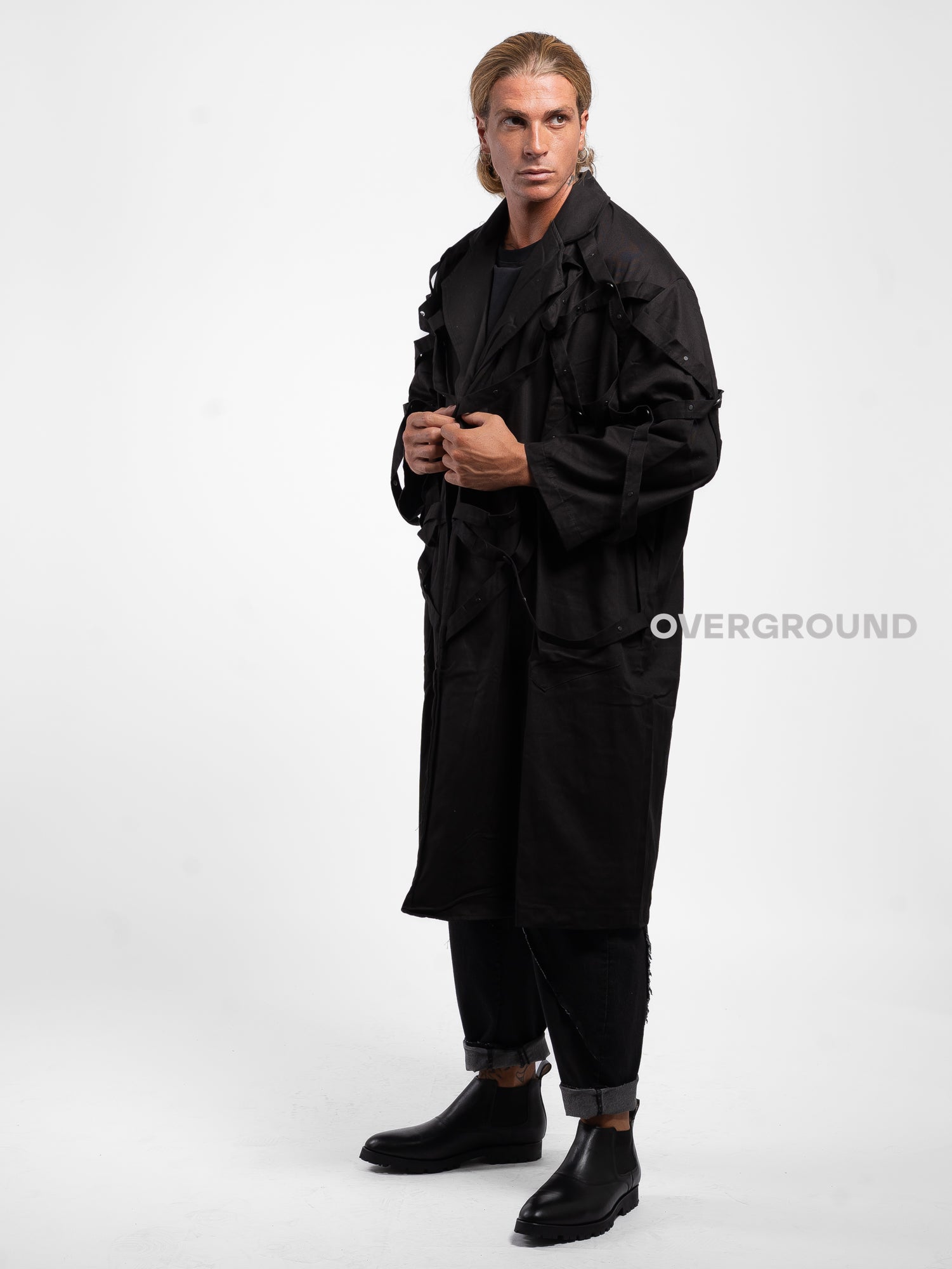 SPOLVERINO LUNGO OVER CON LACCI INTRECCIATI Z - OVERGROUND STORE