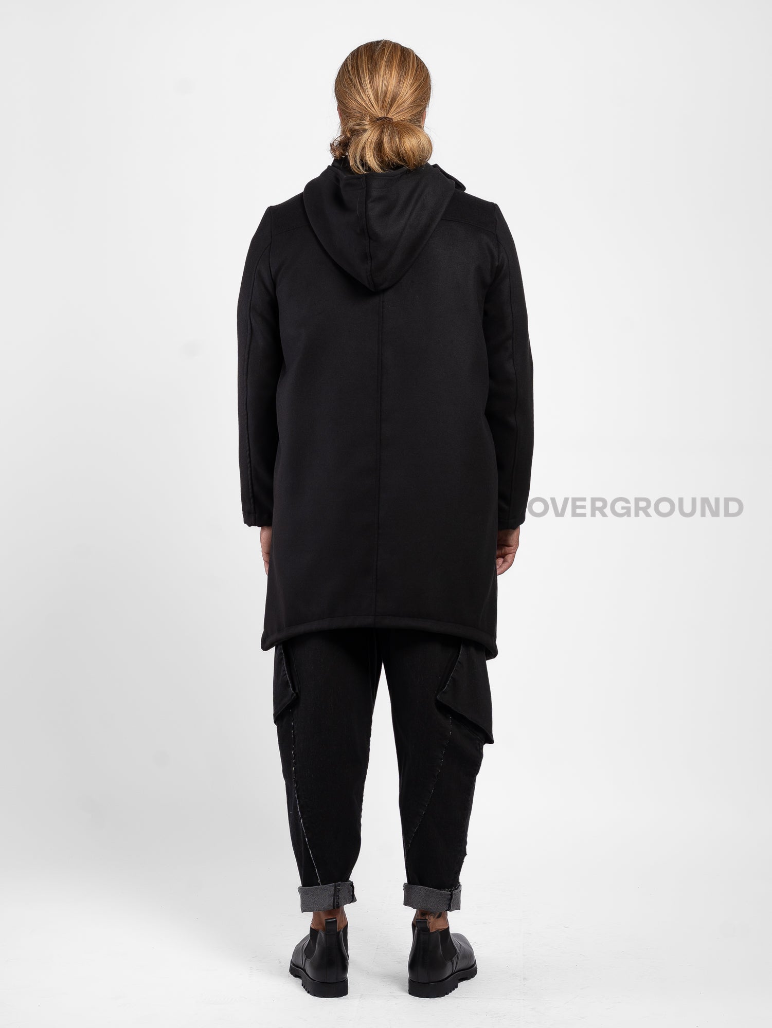 Giaccone con cerniera trasversale e bottone a chiudere - OVERGROUND STORE