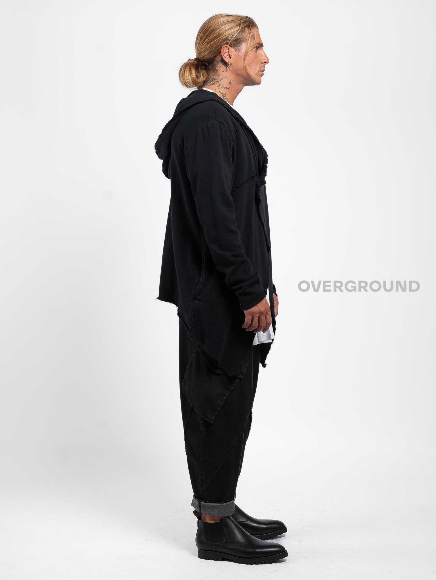 GIACCA SPOLVERINO CON ABBOTTONATURA LATERALE Z - OVERGROUND STORE