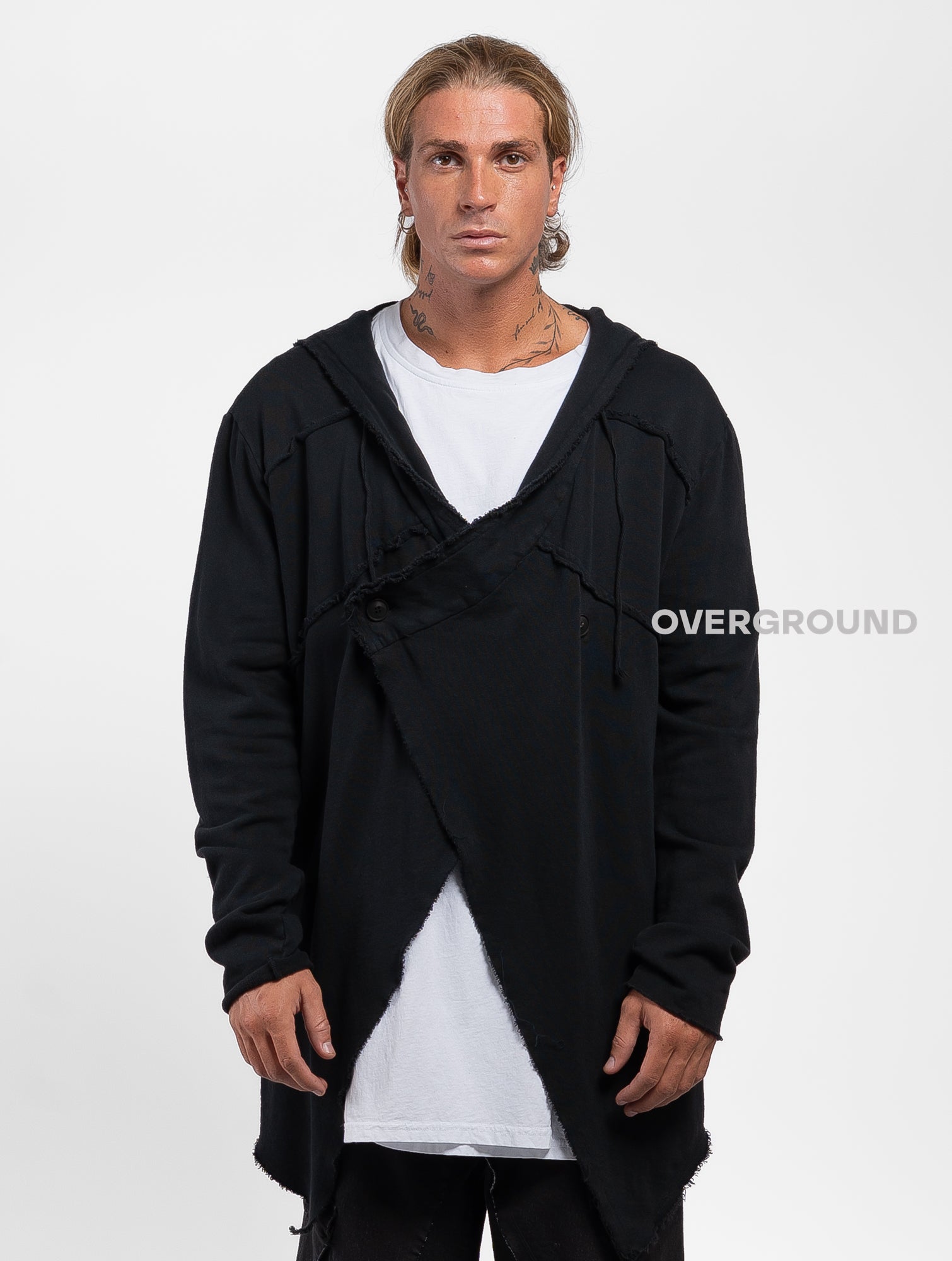 GIACCA SPOLVERINO CON ABBOTTONATURA LATERALE Z - OVERGROUND STORE