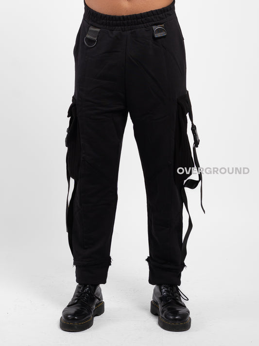 PANTALONE OVER CON GANCI LATERALI Z