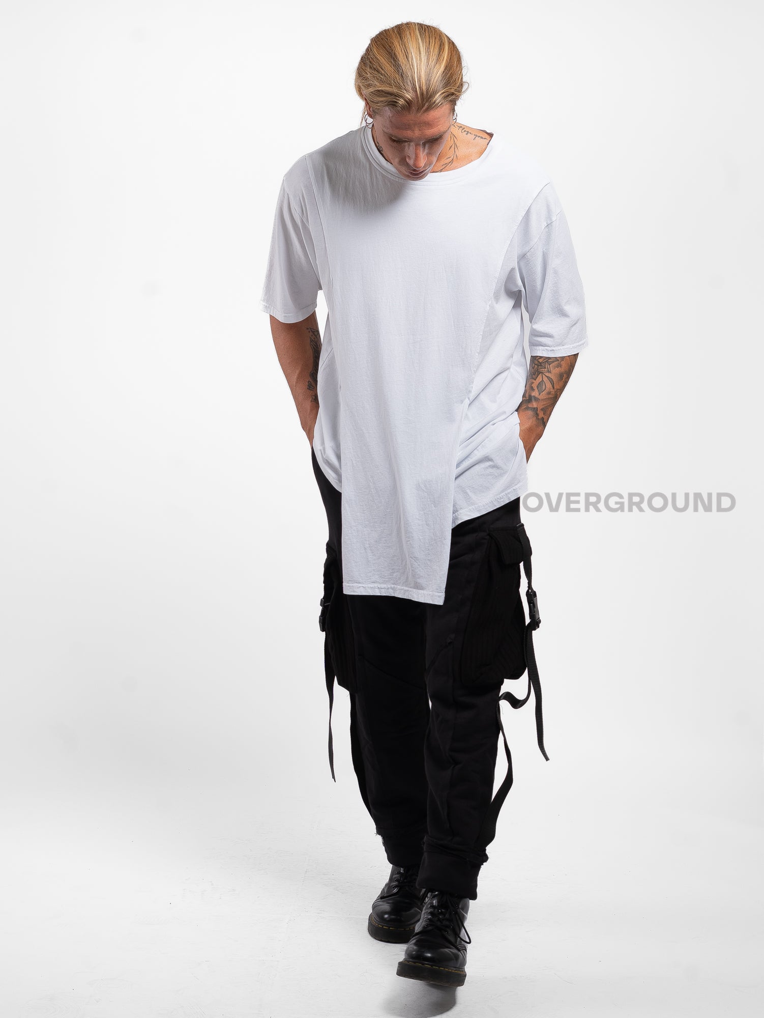 PANTALONE OVER CON GANCI LATERALI Z - OVERGROUND STORE